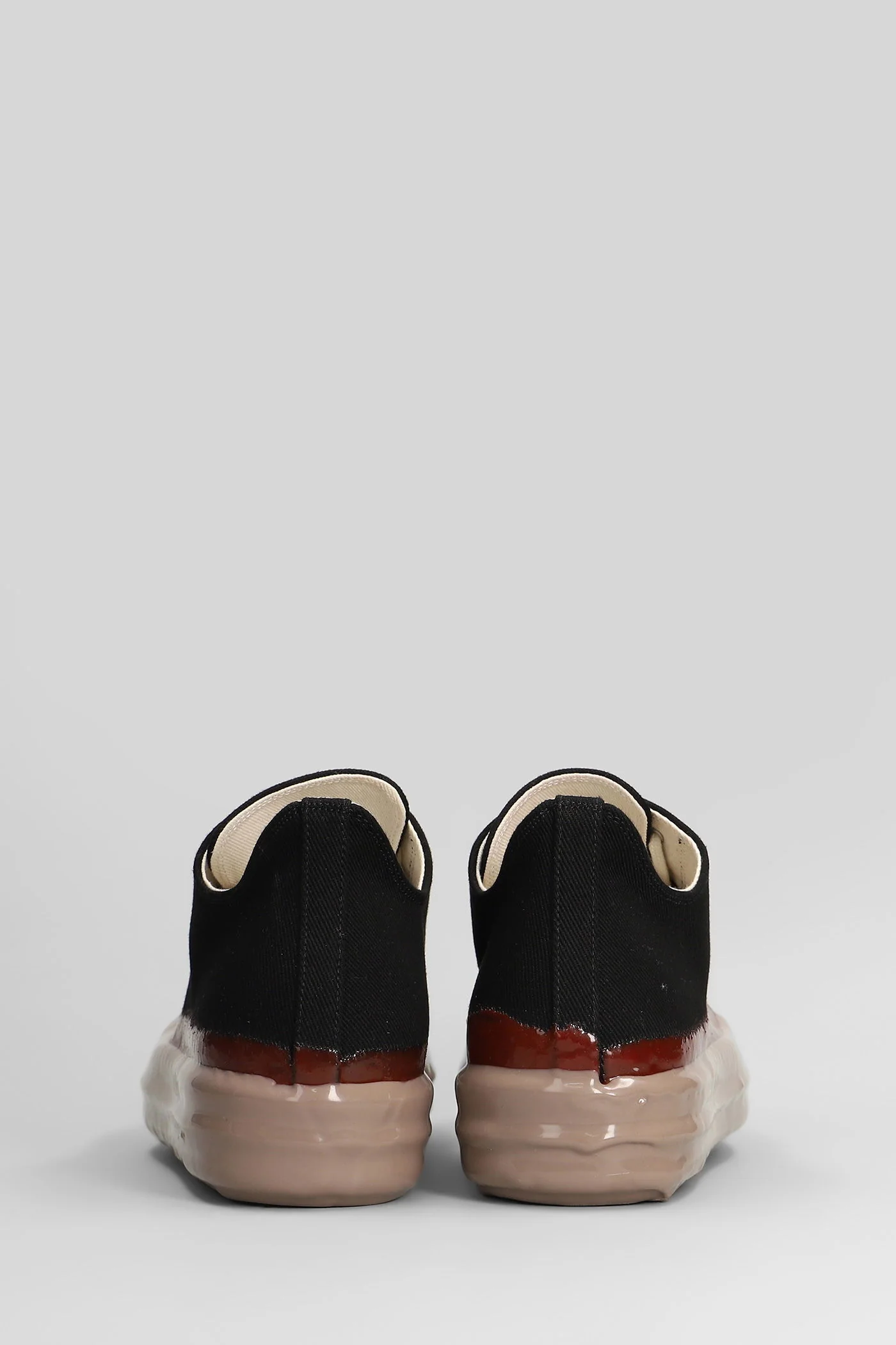 Low sneaks Sneakers in black cotton - Image 4