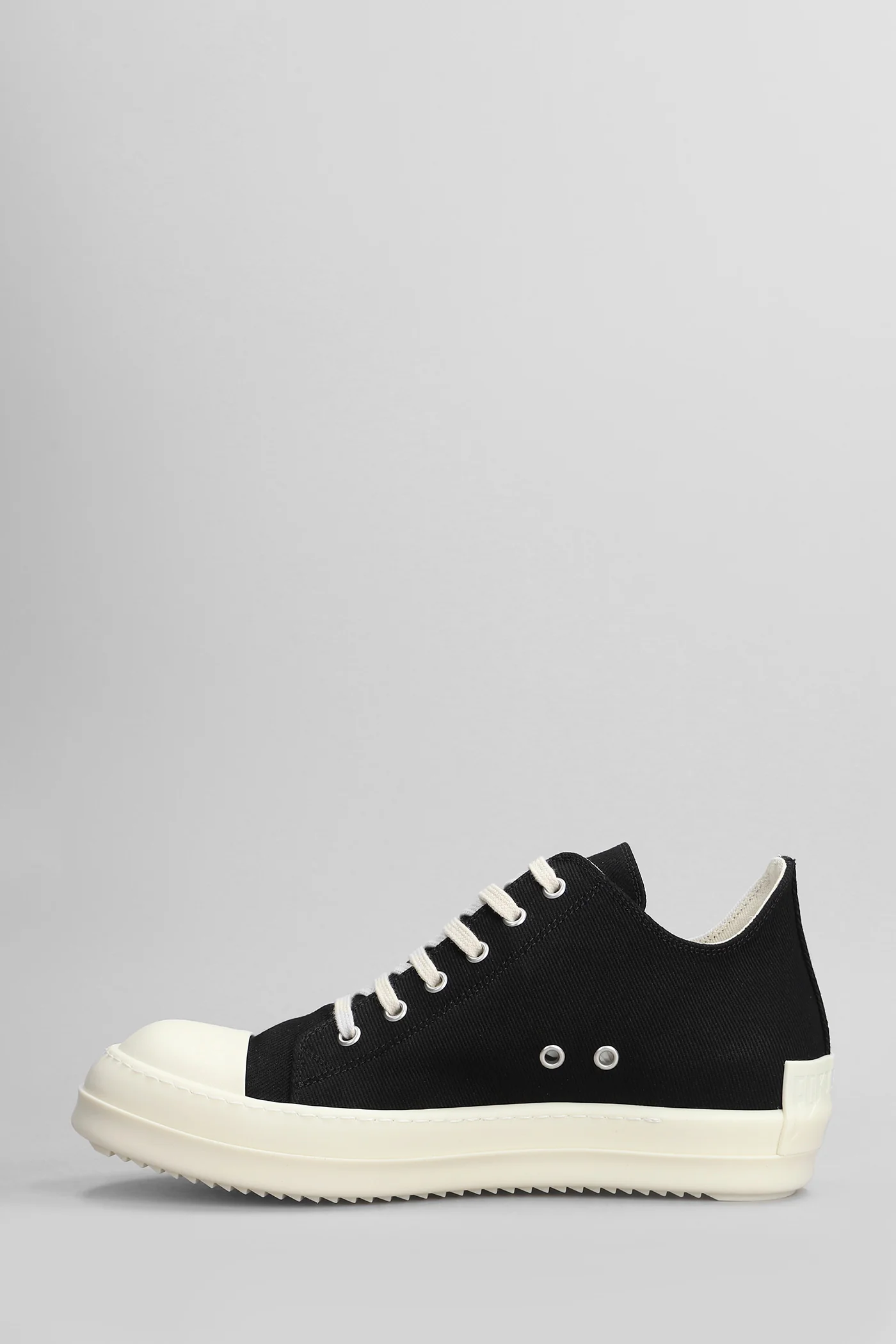 Low sneaks Sneakers in black cotton - Image 3
