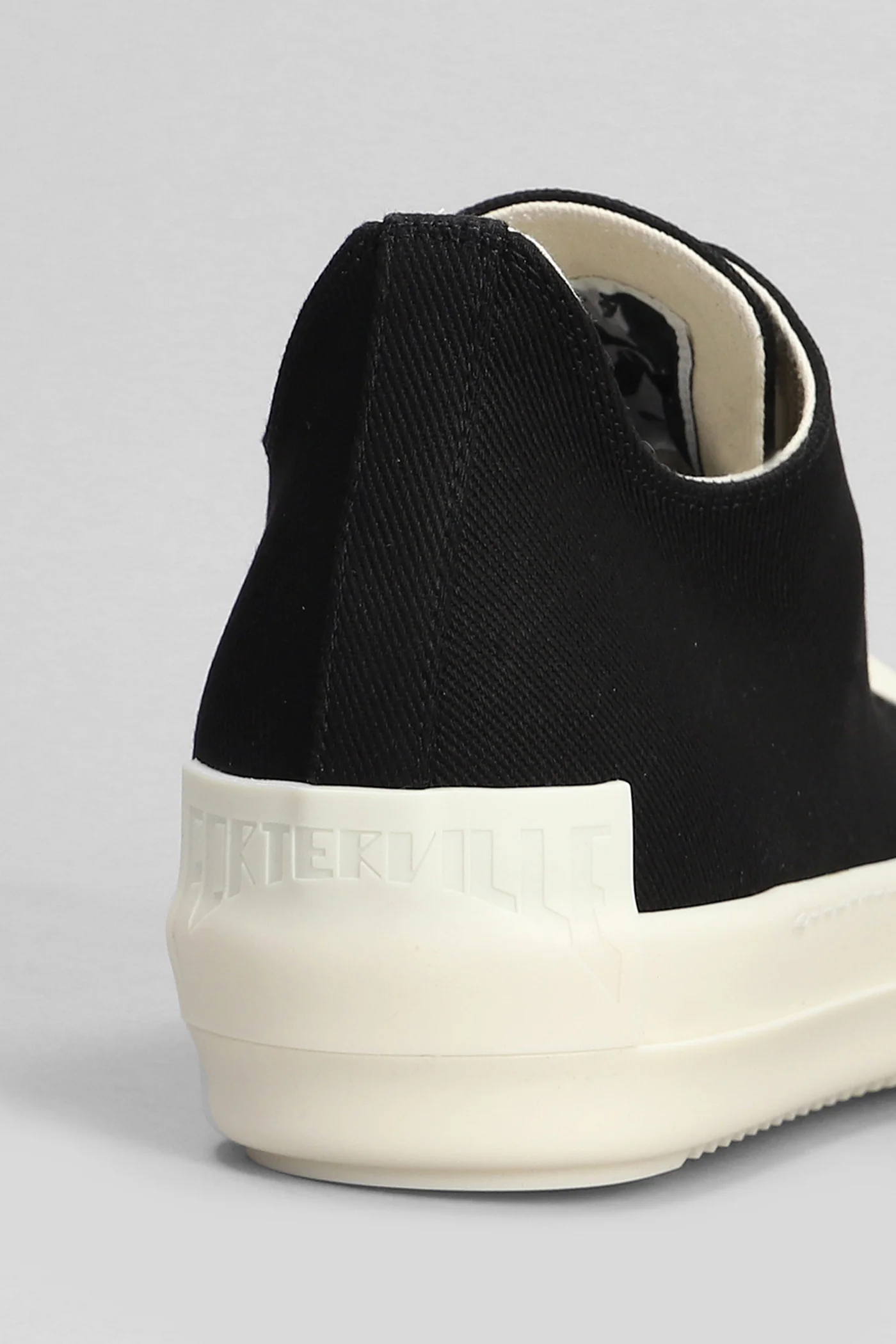 Low sneaks Sneakers in black cotton - Image 5