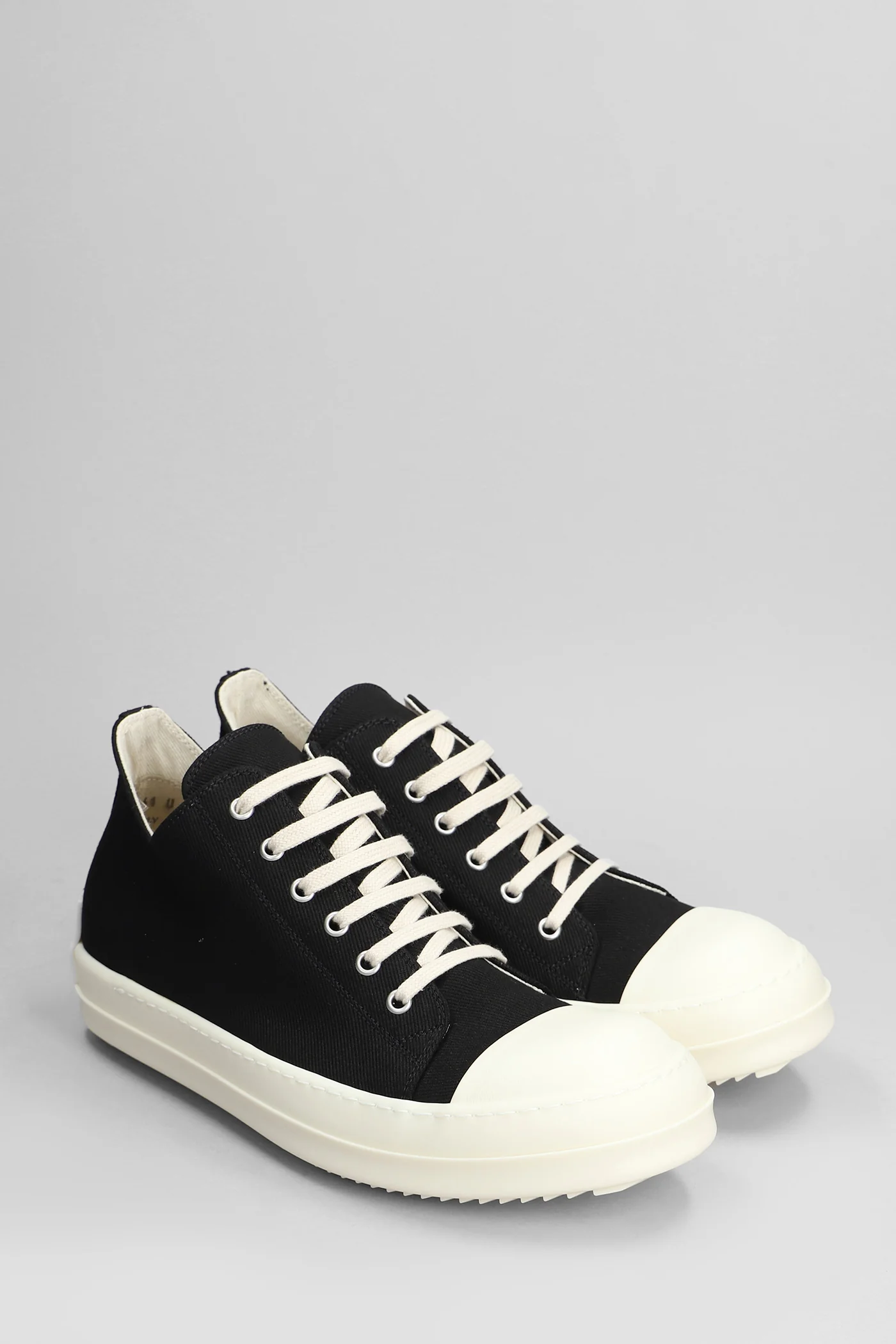 Low sneaks Sneakers in black cotton - Image 7