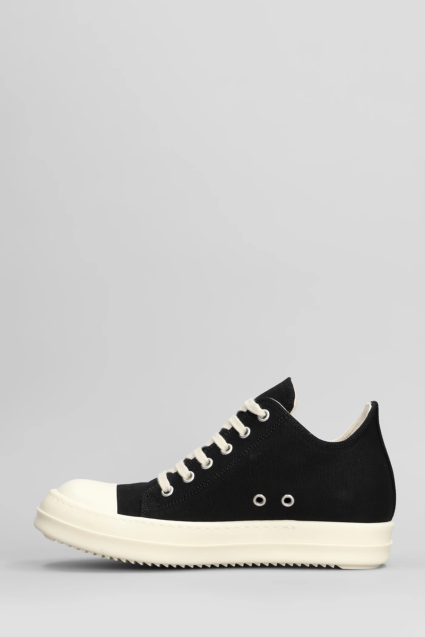 Low sneaks Sneakers in black cotton - Image 3