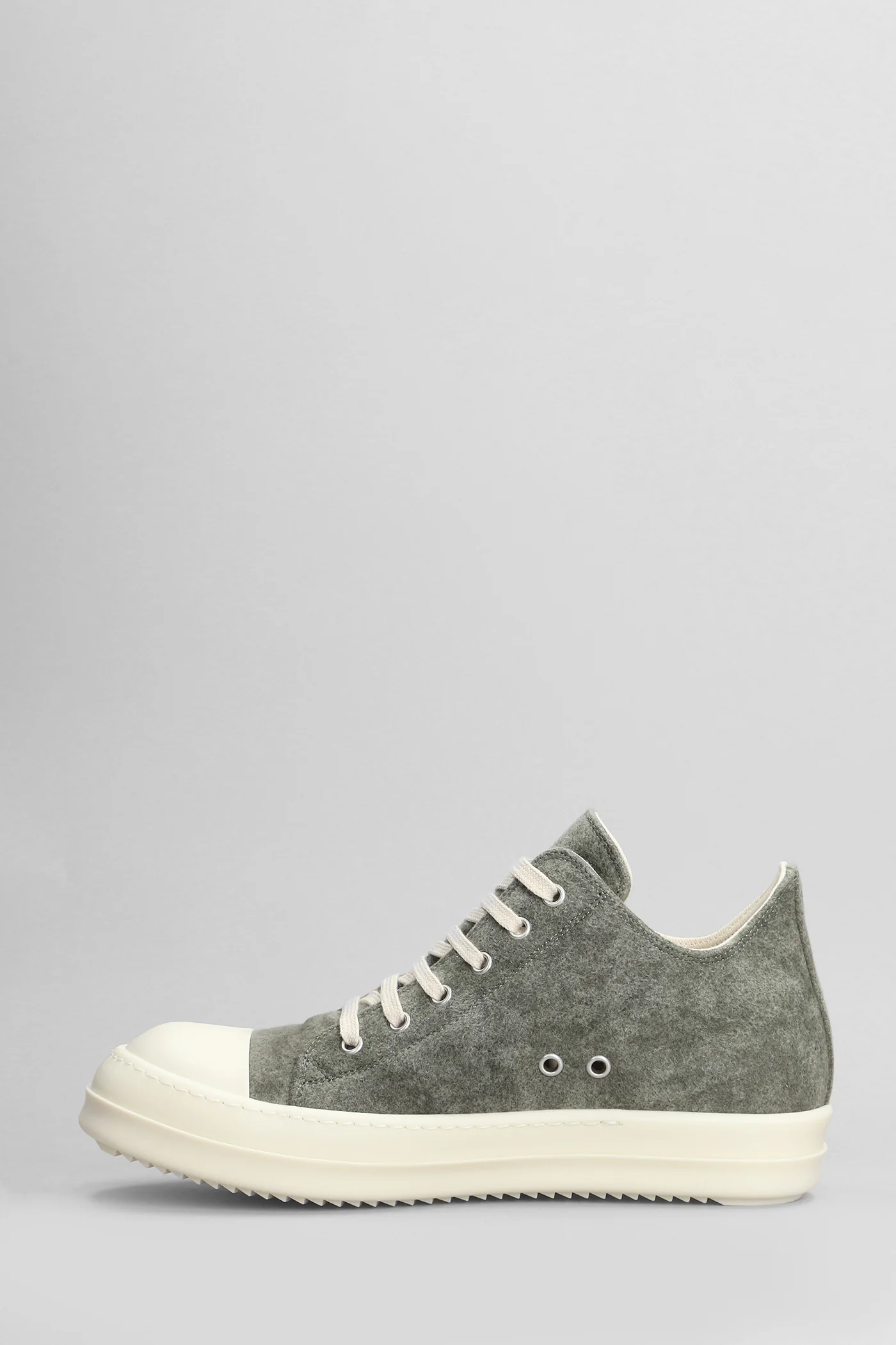Low sneaks Sneakers in grey cotton - Image 3