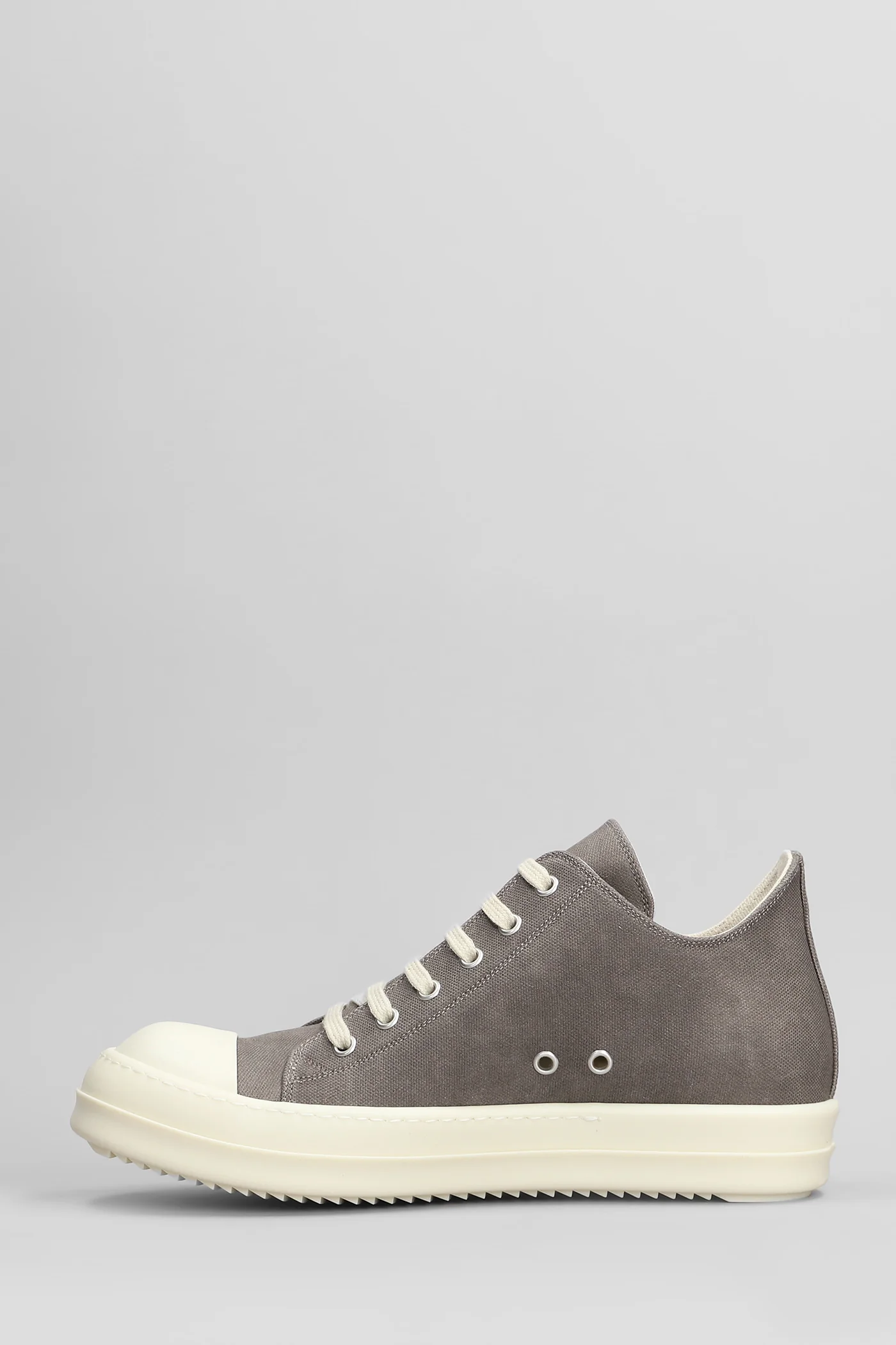 Low sneaks Sneakers in grey cotton - Image 3