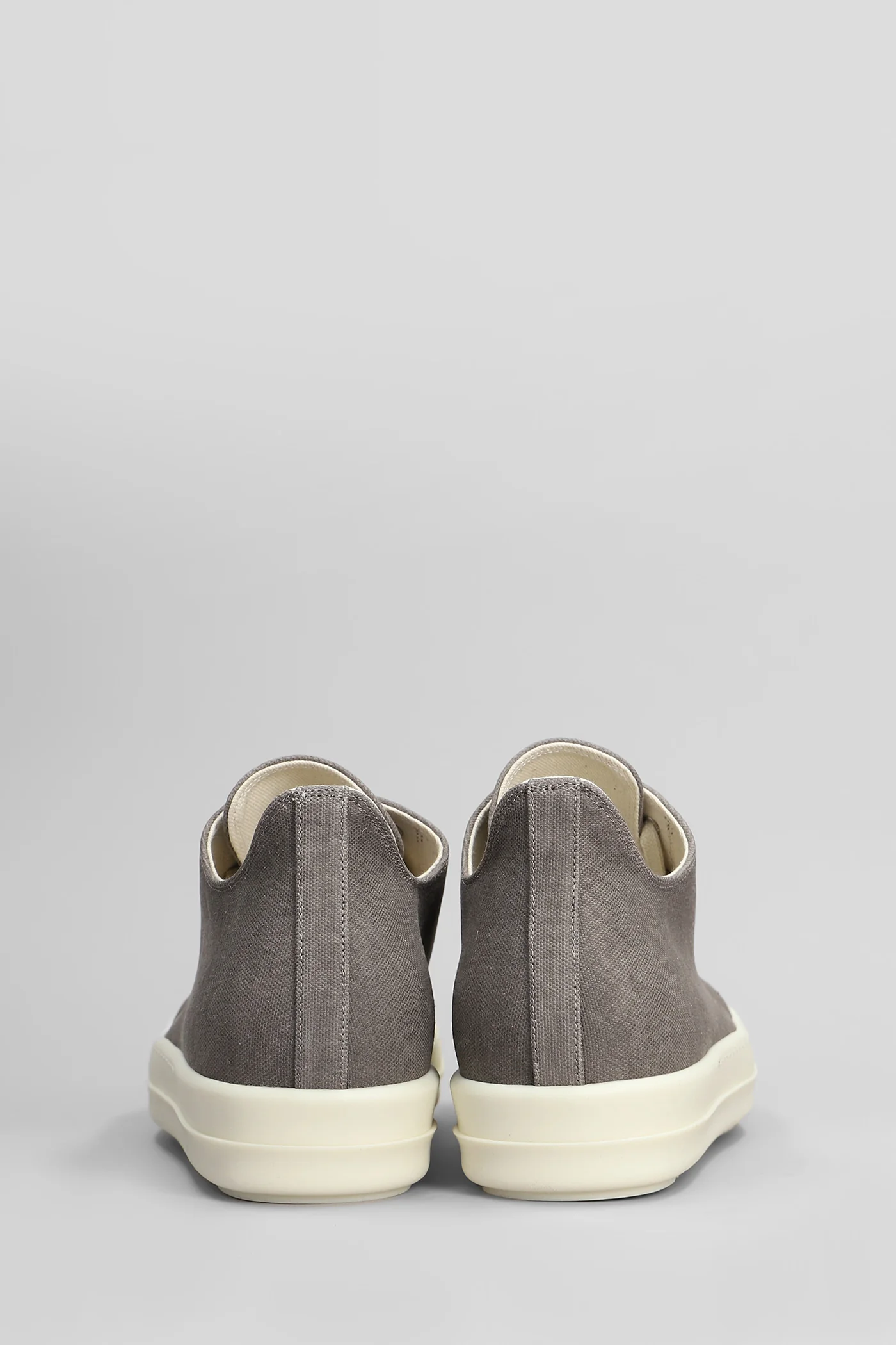 Low sneaks Sneakers in grey cotton - Image 4