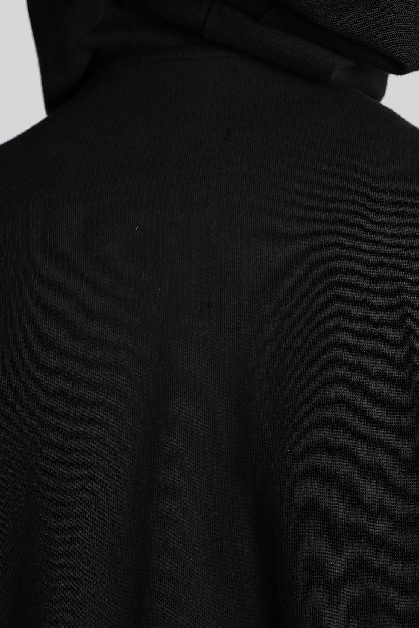 Mountain hoodie Sweatshirt in black cotton - Image 5