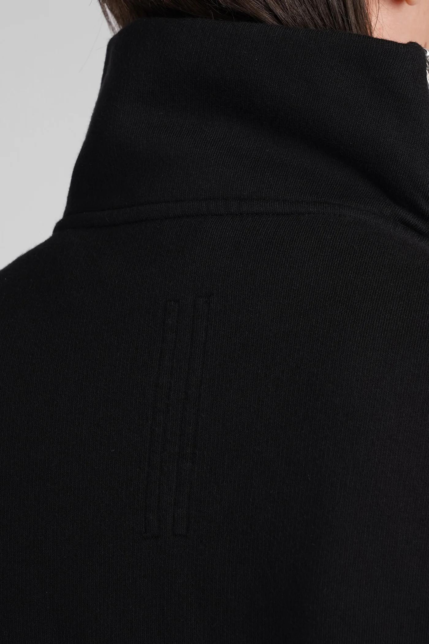 Mountain sweat Sweatshirt in black cotton - Image 5