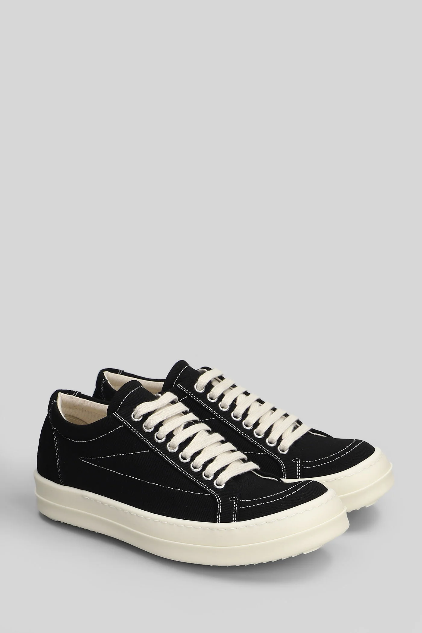 Penta vintage sneaks Sneakers in black cotton - Image 2