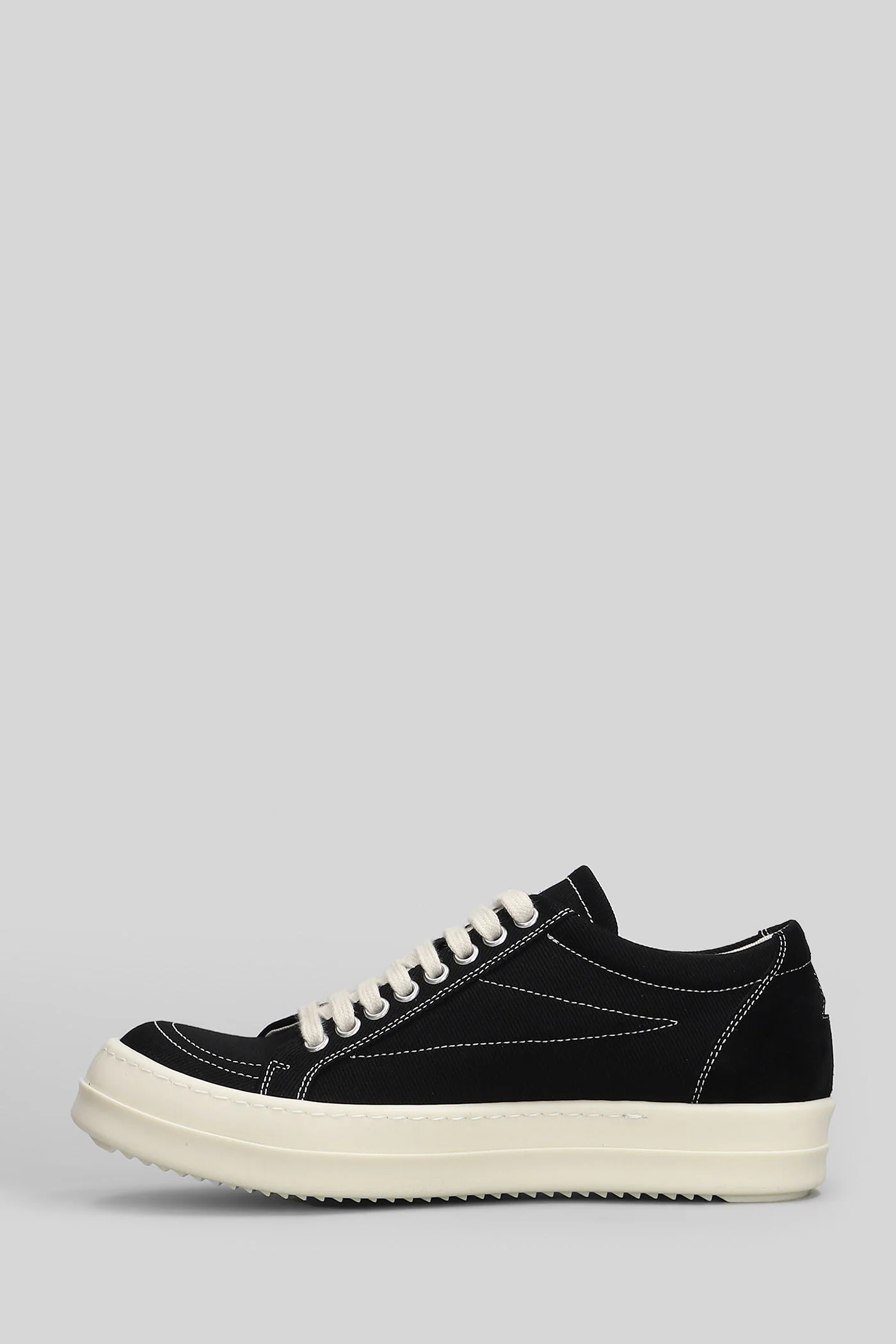 Penta vintage sneaks Sneakers in black cotton - Image 3
