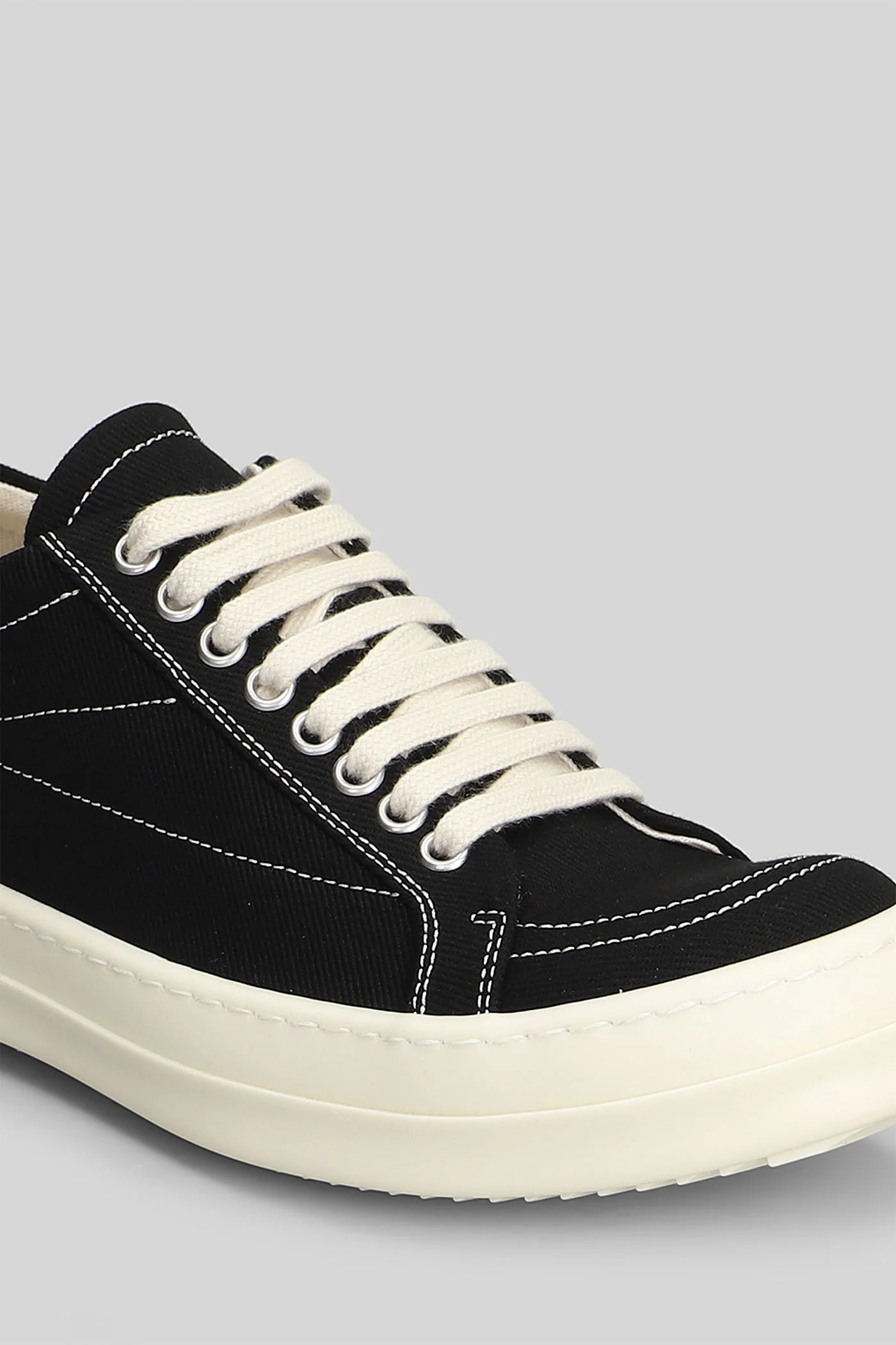 Penta vintage sneaks Sneakers in black cotton - Image 5