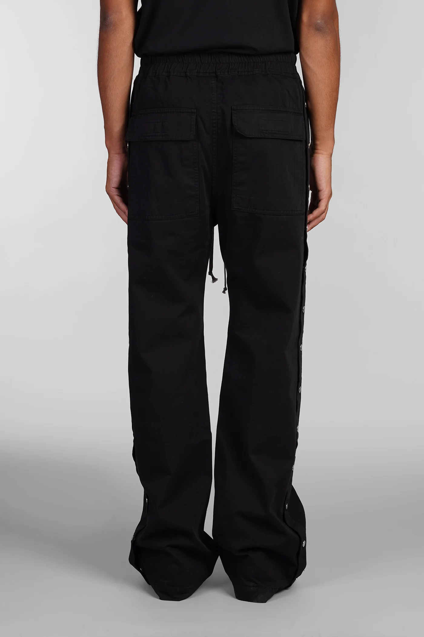 Pusher pants Pants in black cotton - Image 3