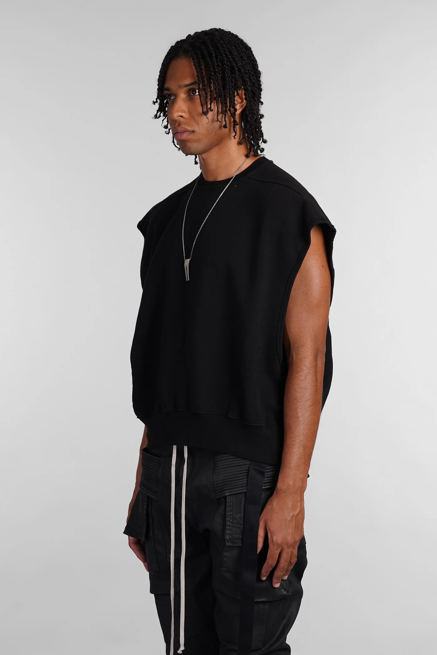 Sl jumbo tatlin Sweatshirt in black cotton - Image 4