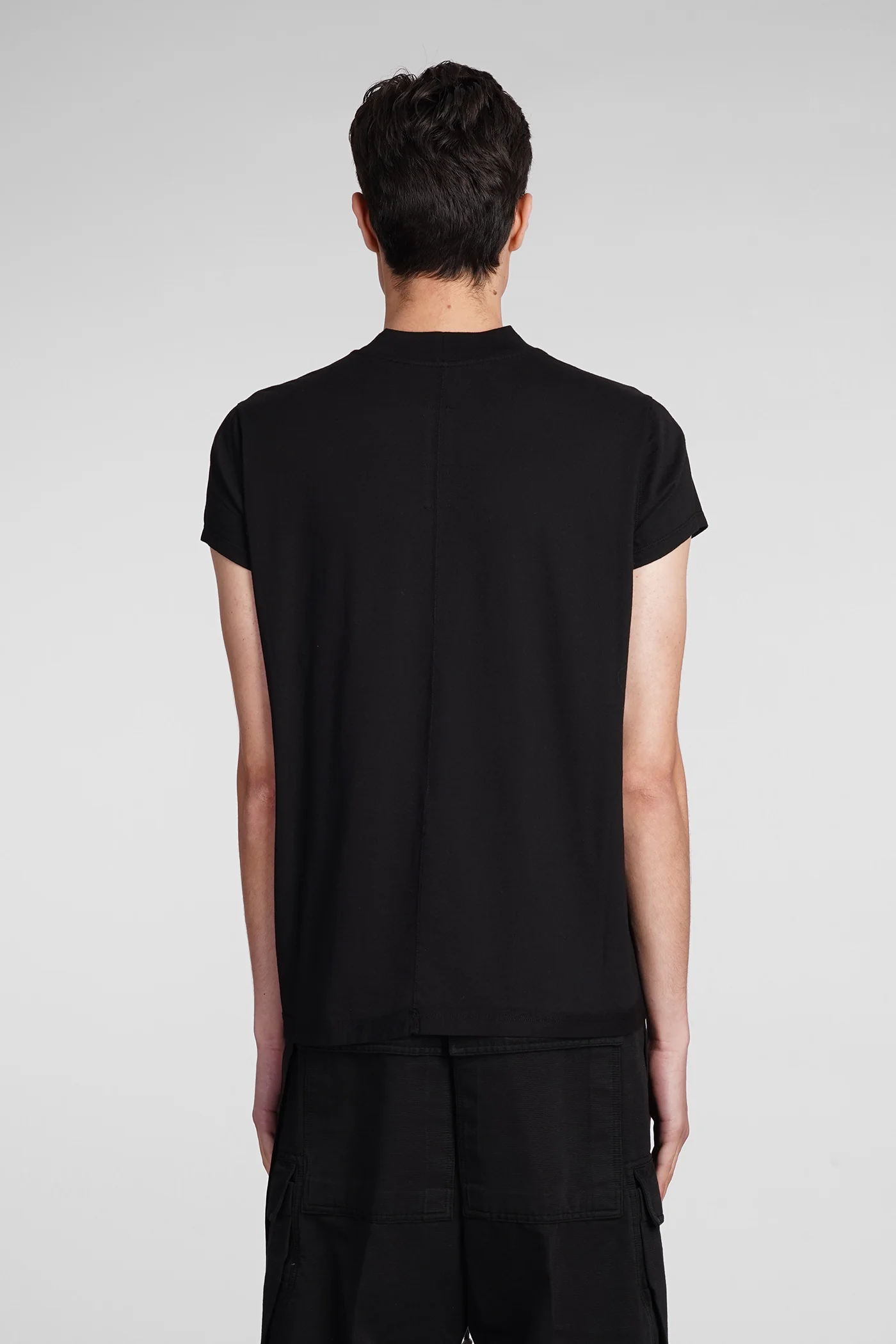 Small level t T-Shirt in black cotton - Image 3
