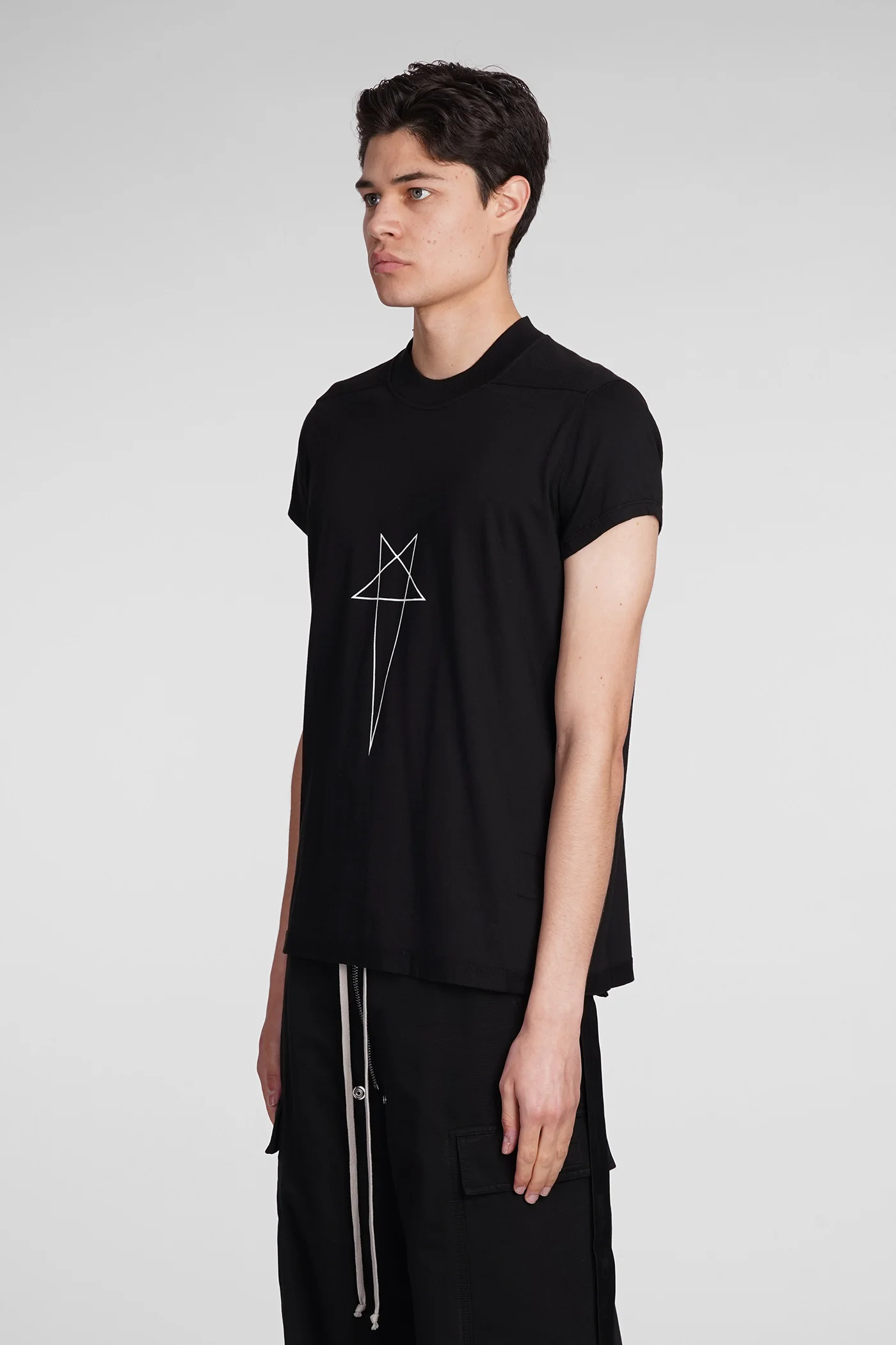 Small level t T-Shirt in black cotton - Image 4