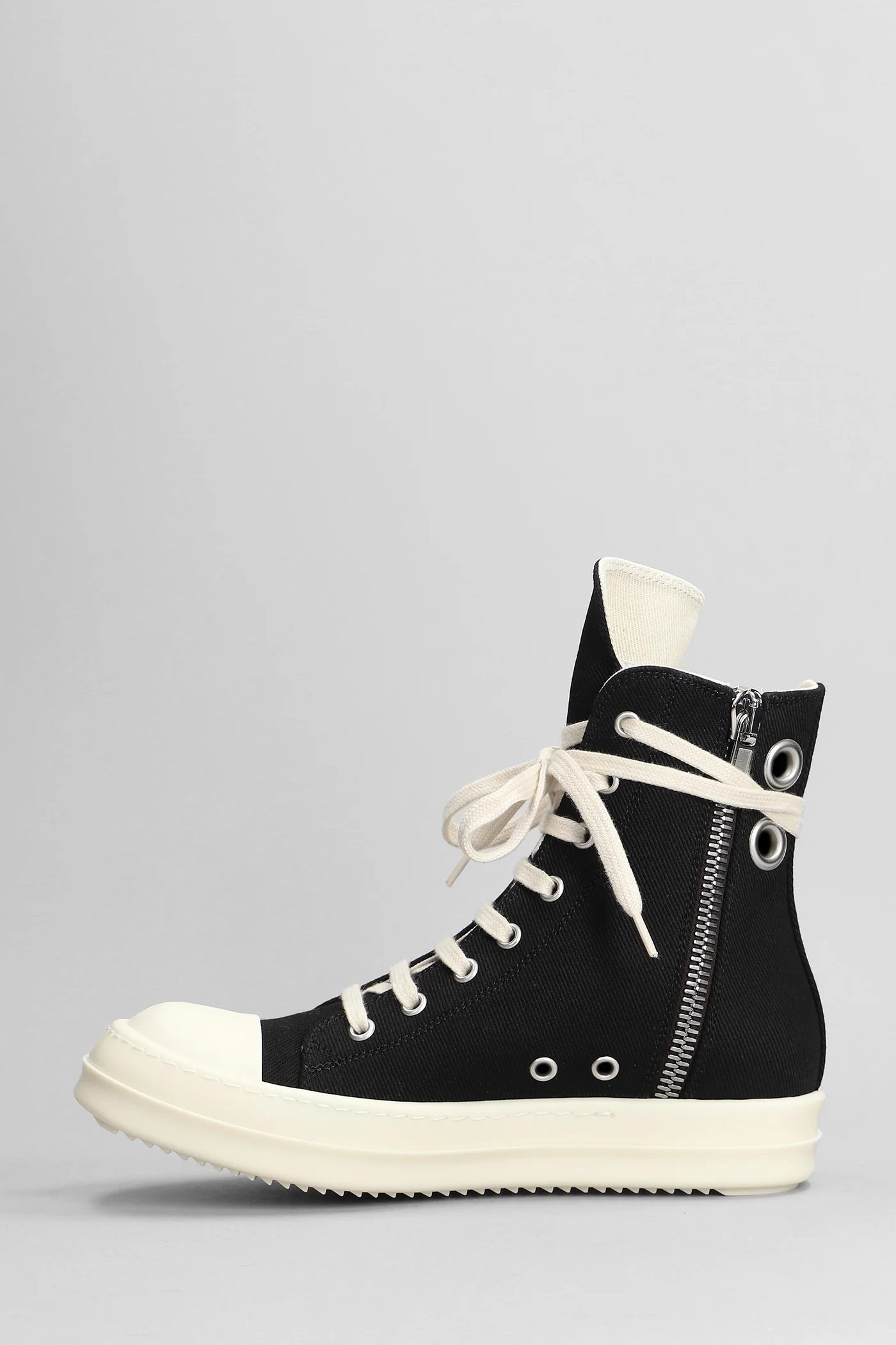 Sneaks Sneakers in black cotton - Image 3