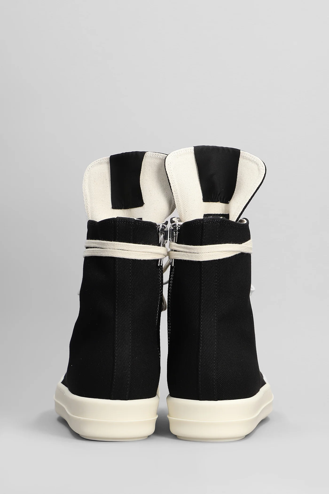Sneaks Sneakers in black cotton - Image 4