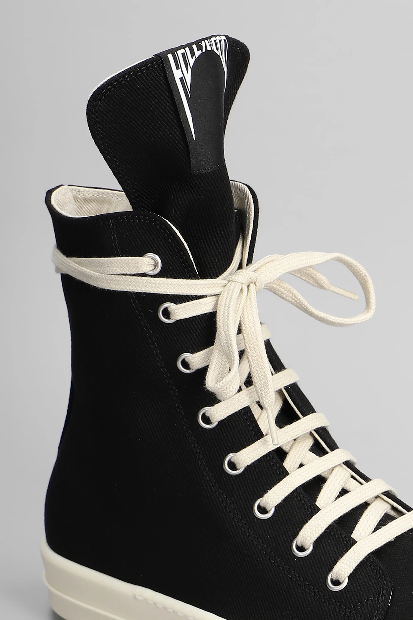 Sneaks Sneakers in black cotton - Image 5