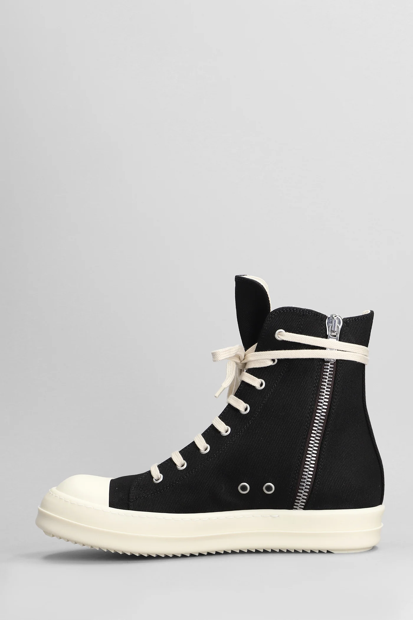 Sneaks Sneakers in black cotton - Image 3
