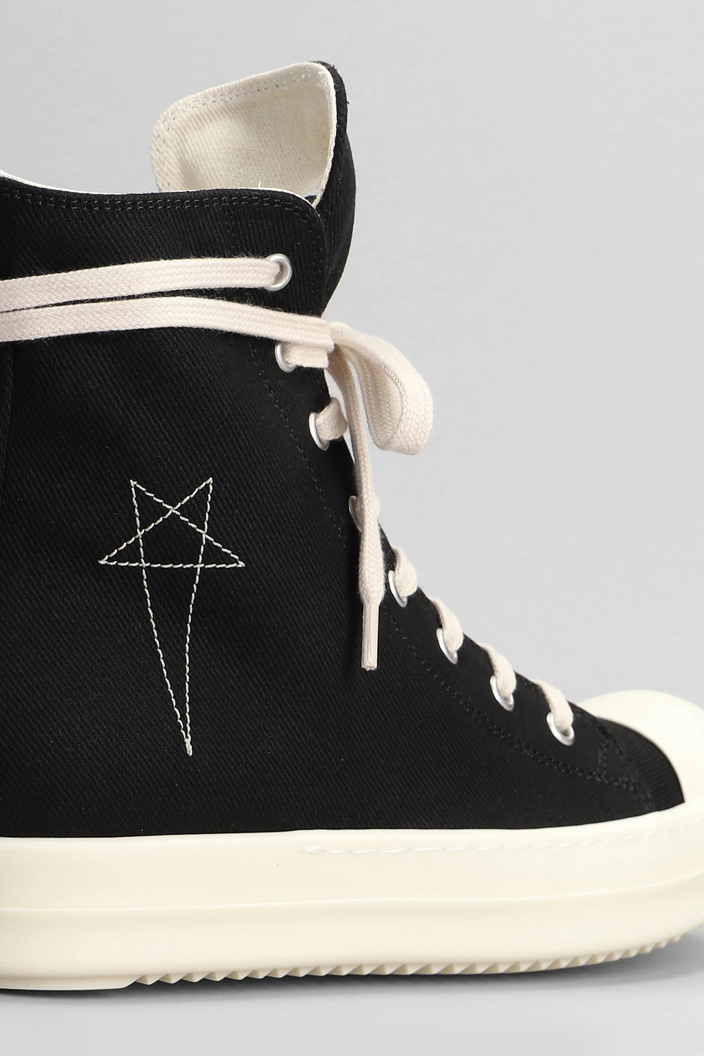 Sneaks Sneakers in black cotton - Image 5