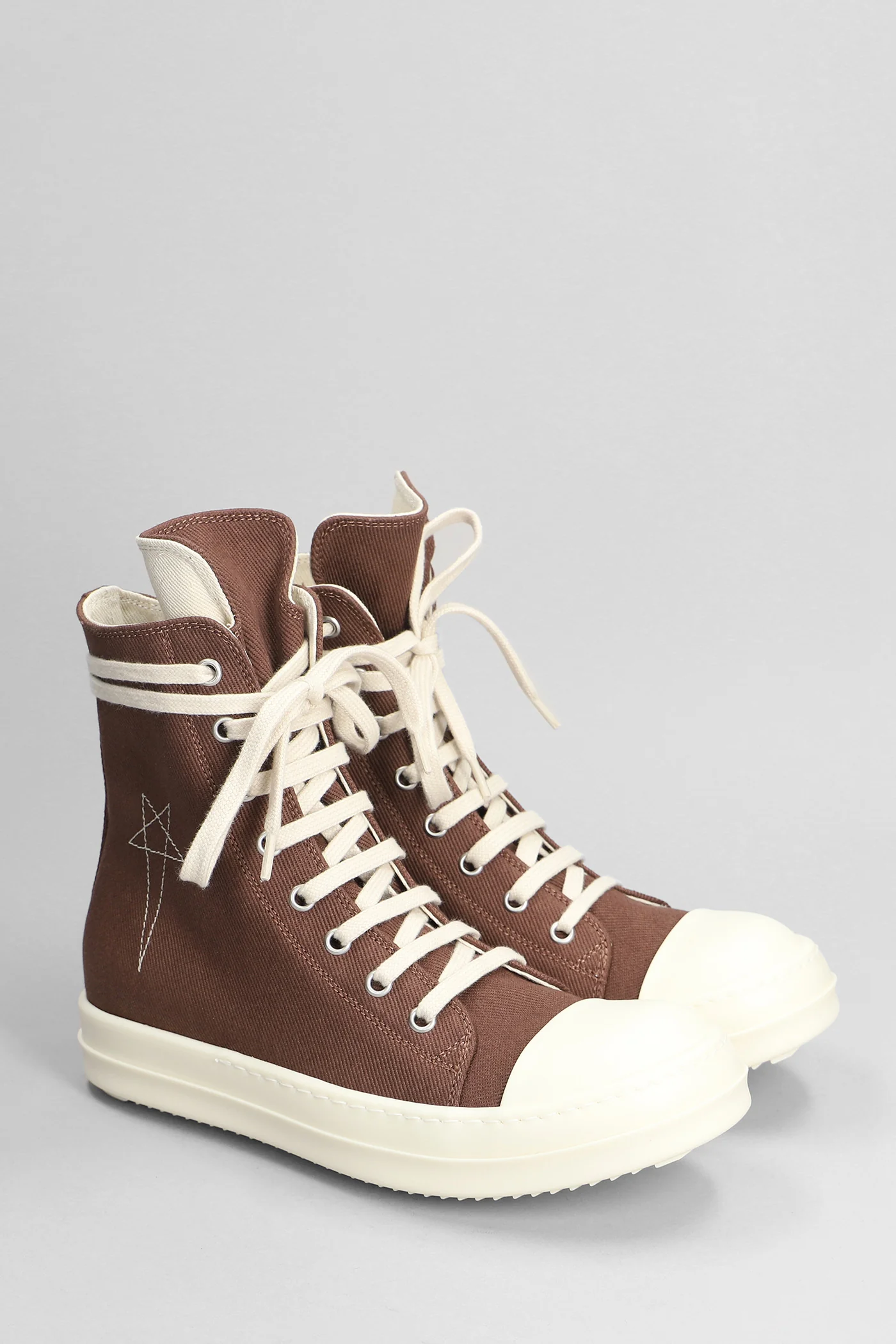 Sneaks Sneakers in brown cotton - Image 2
