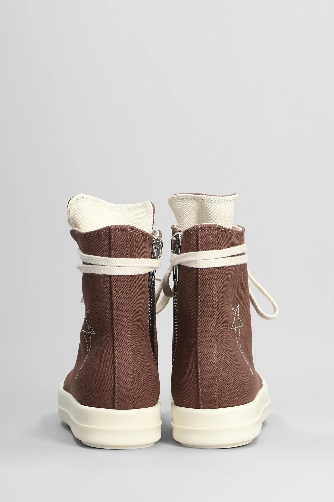 Sneaks Sneakers in brown cotton - Image 4