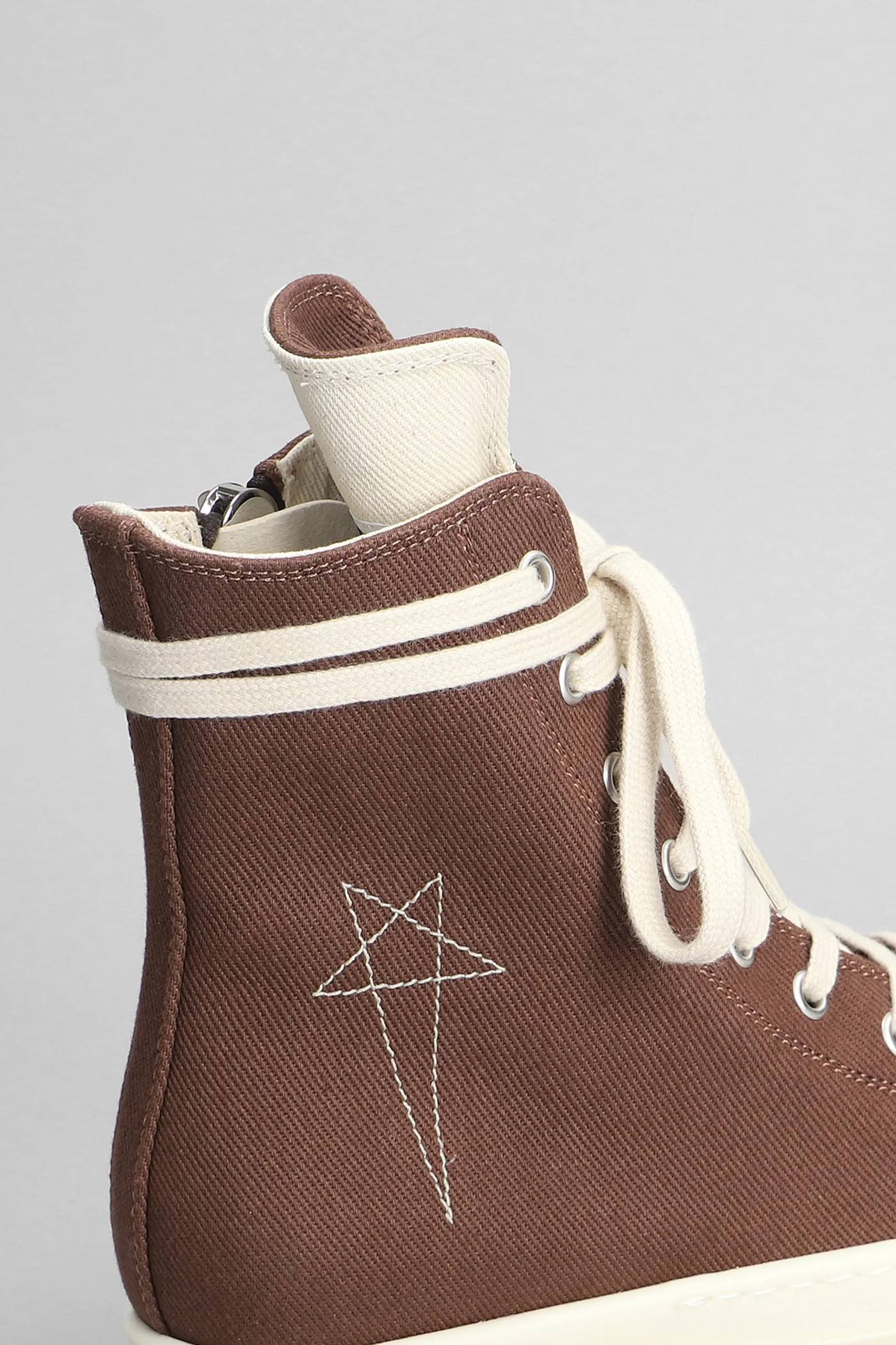 Sneaks Sneakers in brown cotton - Image 5