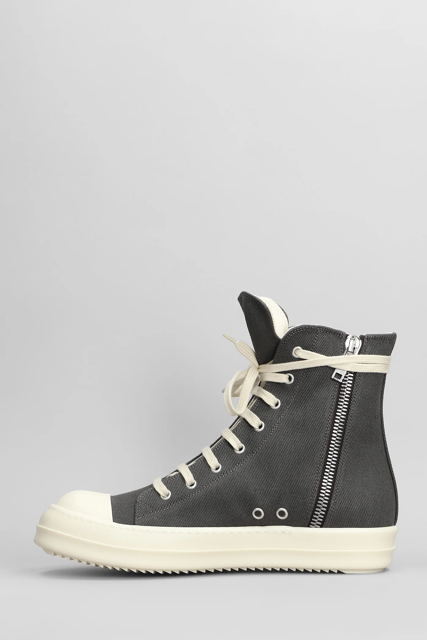 Sneaks Sneakers in grey cotton - Image 3