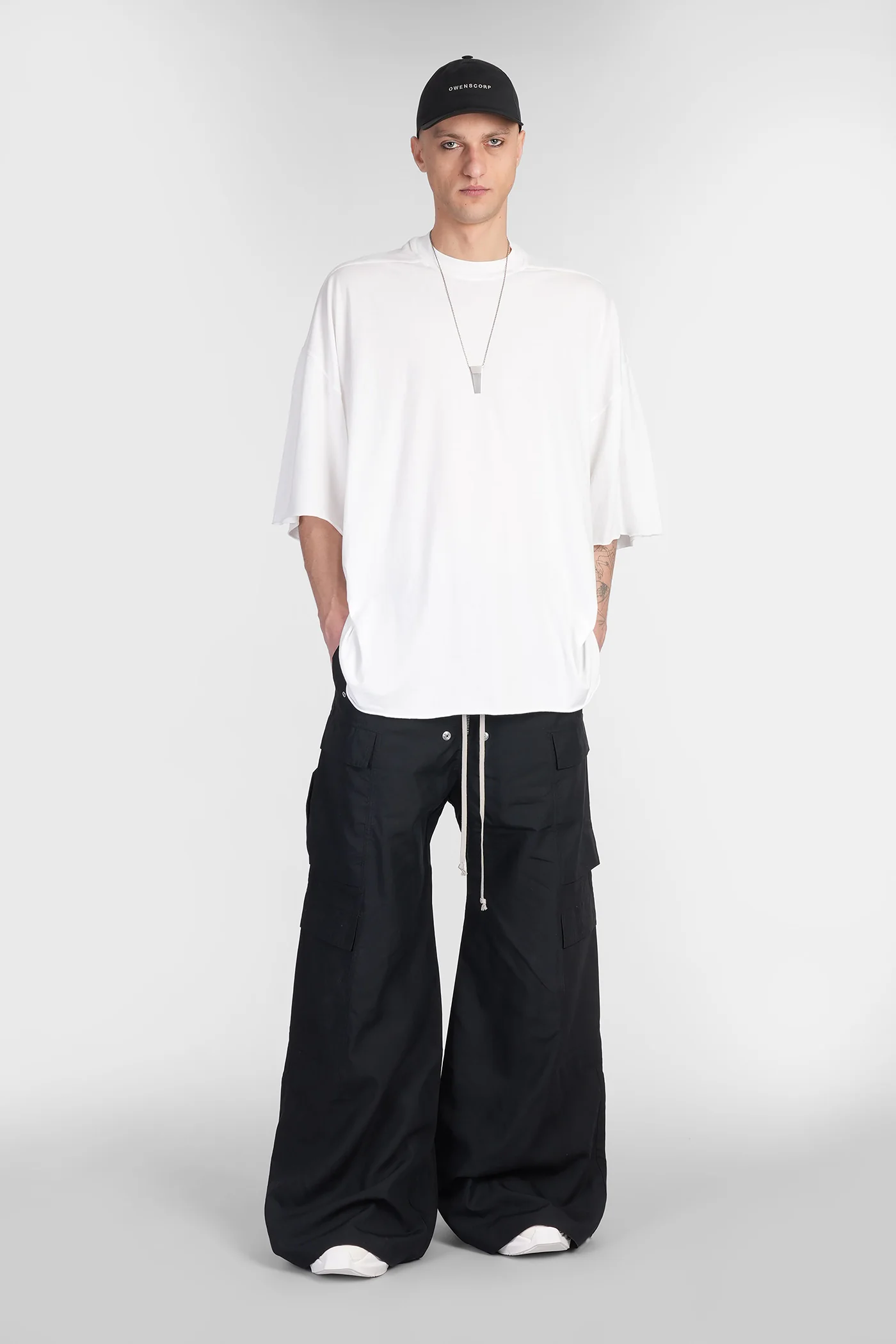 Tommy t T-Shirt in white cotton - Image 2