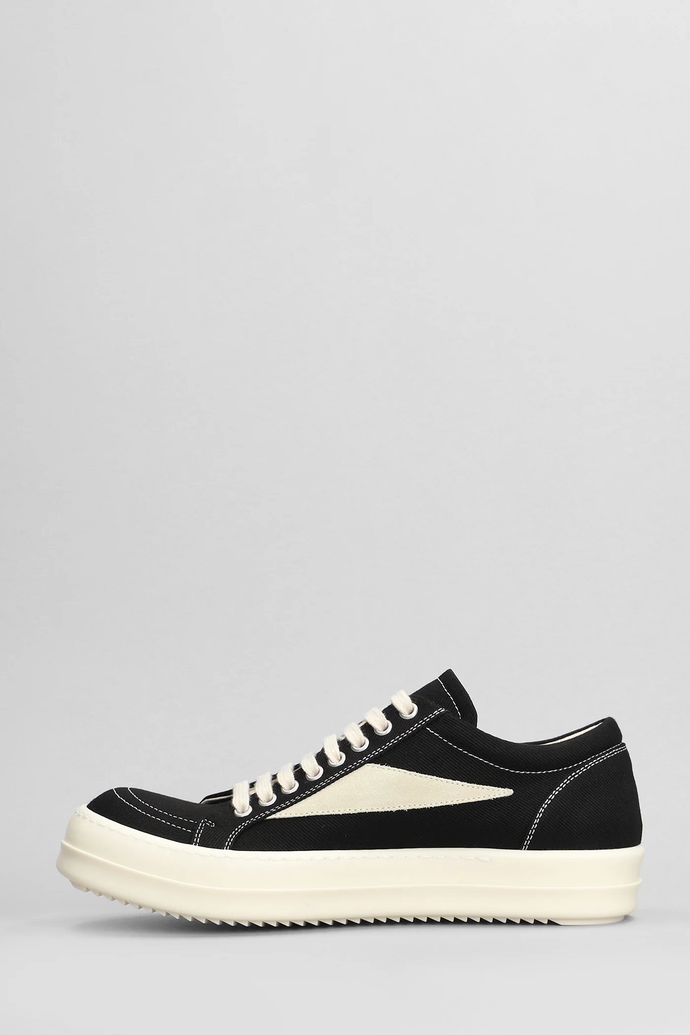 Vintage sneaks Sneakers in black cotton - Image 3