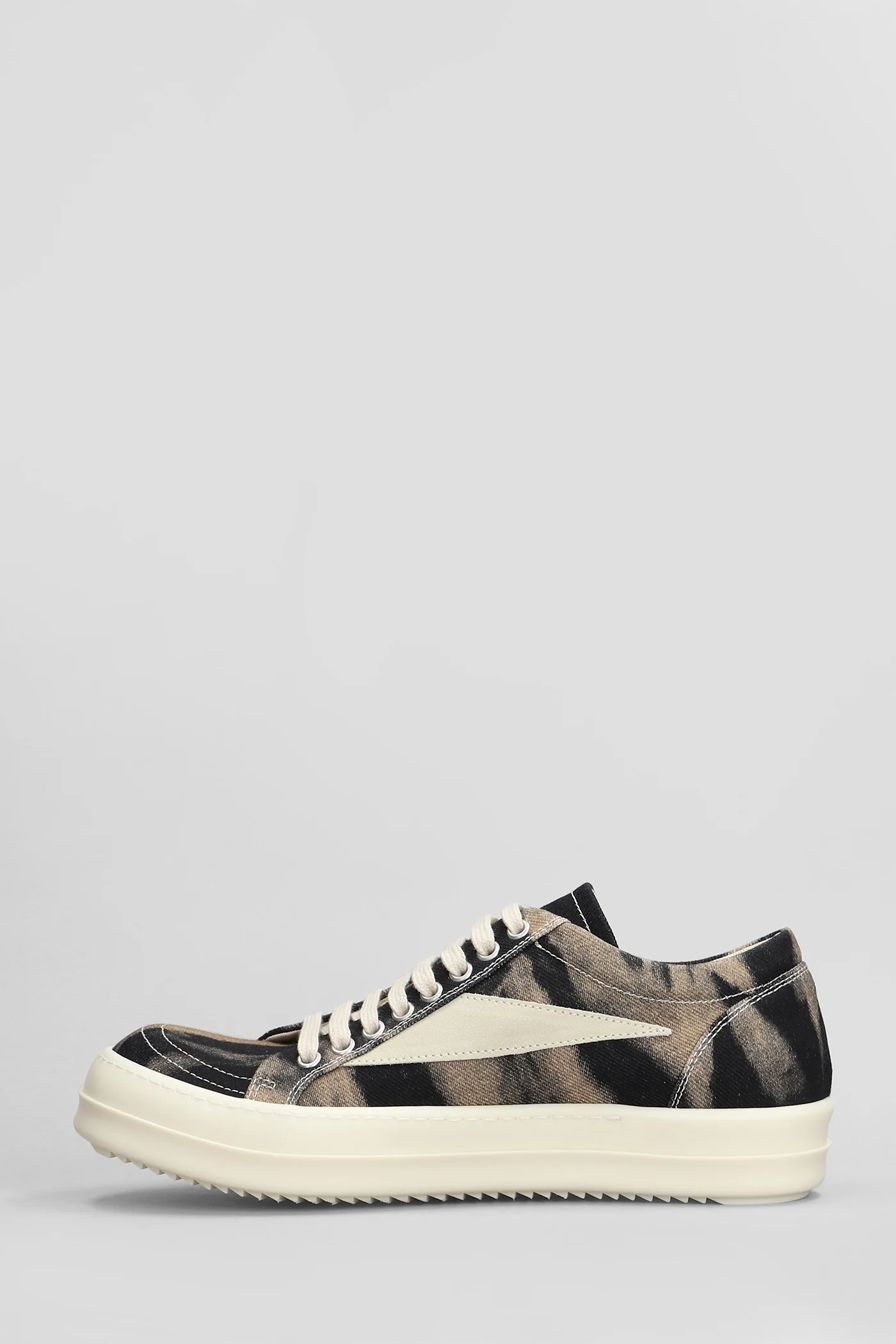 Vintage sneaks Sneakers in black cotton - Image 3
