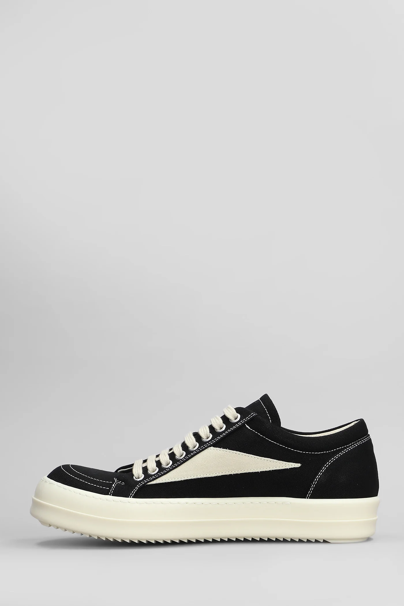 Vintage sneaks Sneakers in black cotton - Image 3