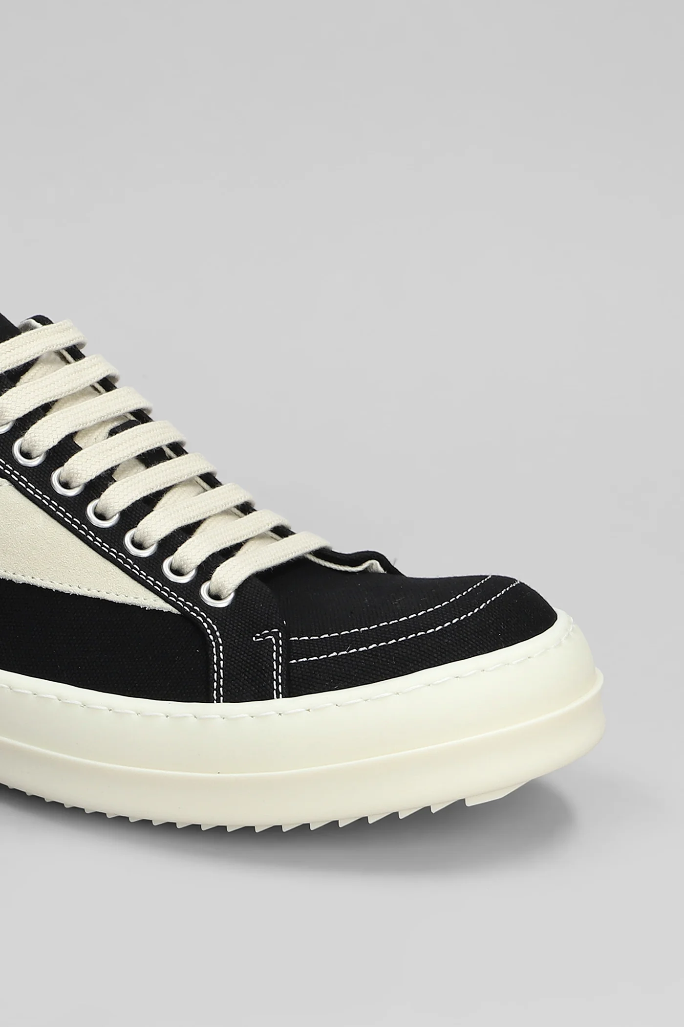 Vintage sneaks Sneakers in black cotton - Image 5