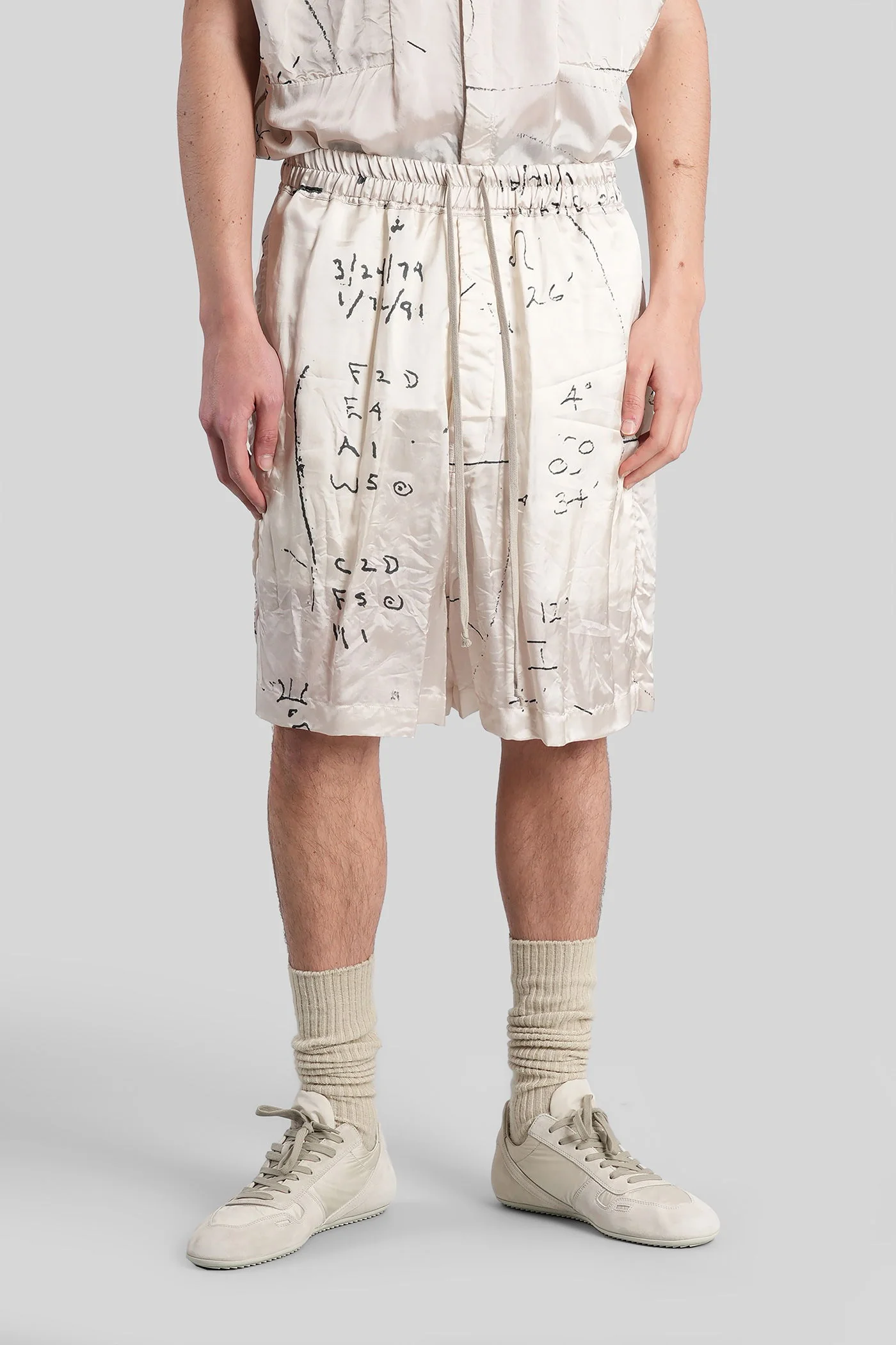 Faun shorts Shorts in white viscose