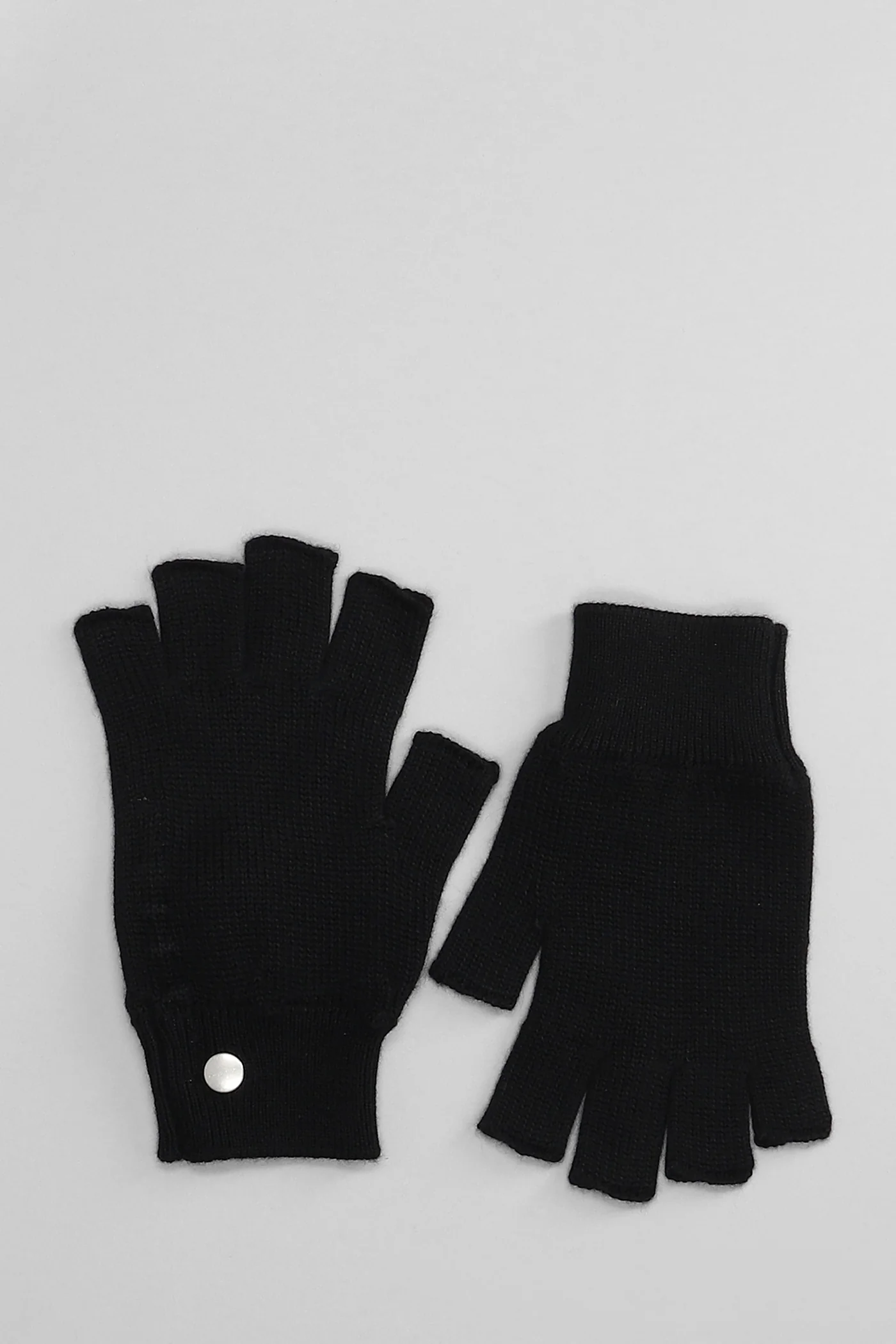 Fingerless gloves Gloves in black cashmere