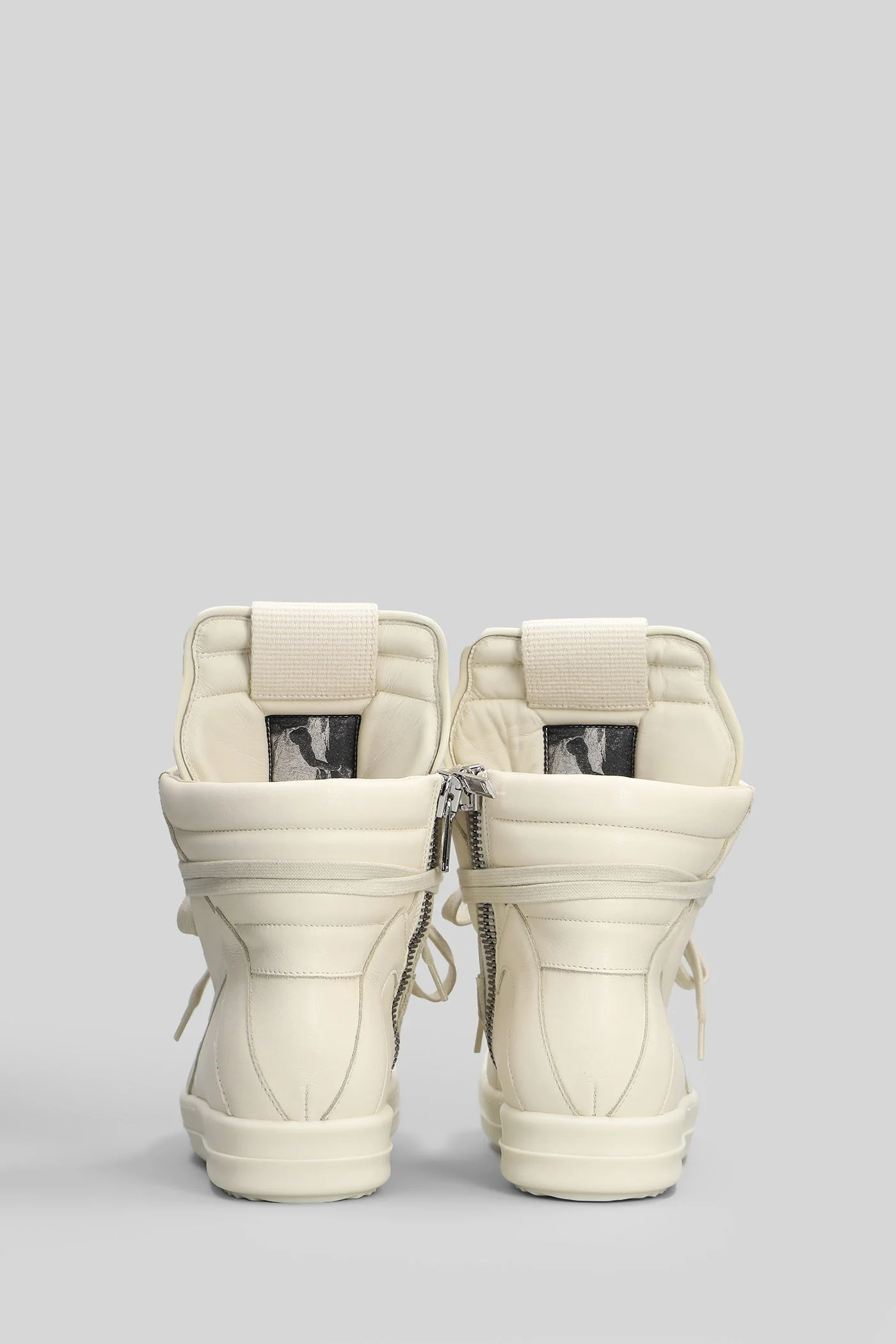 Geobasket Sneakers in white leather - Image 4
