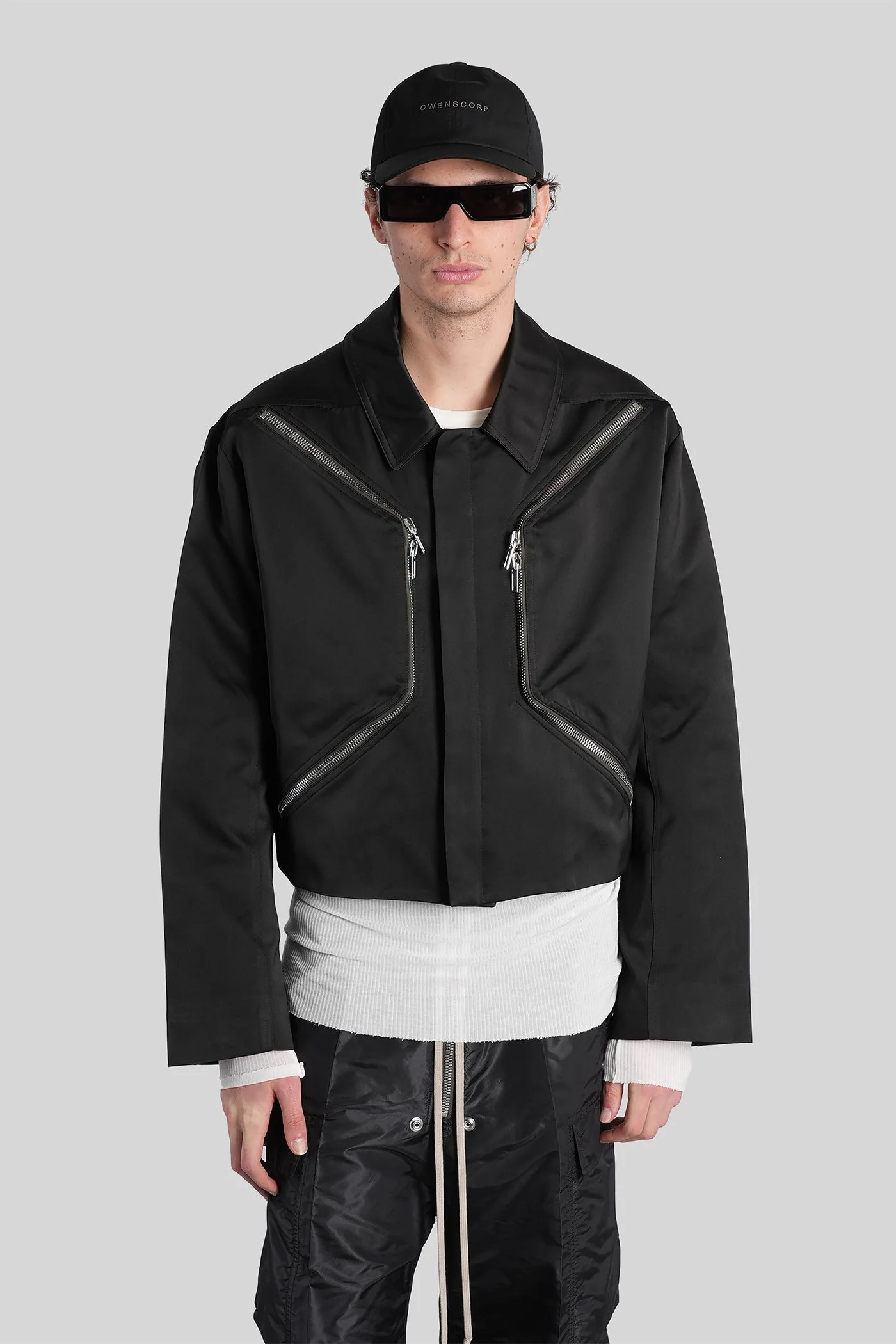 Heizer mac jkt Casual jacket in black polyester