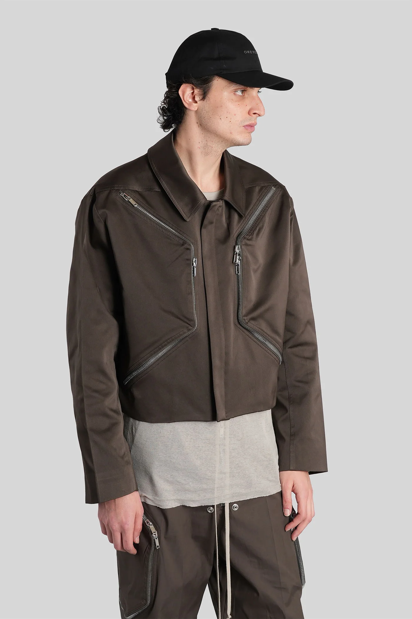 Heizer mac jkt Casual jacket in grey polyester - Image 4