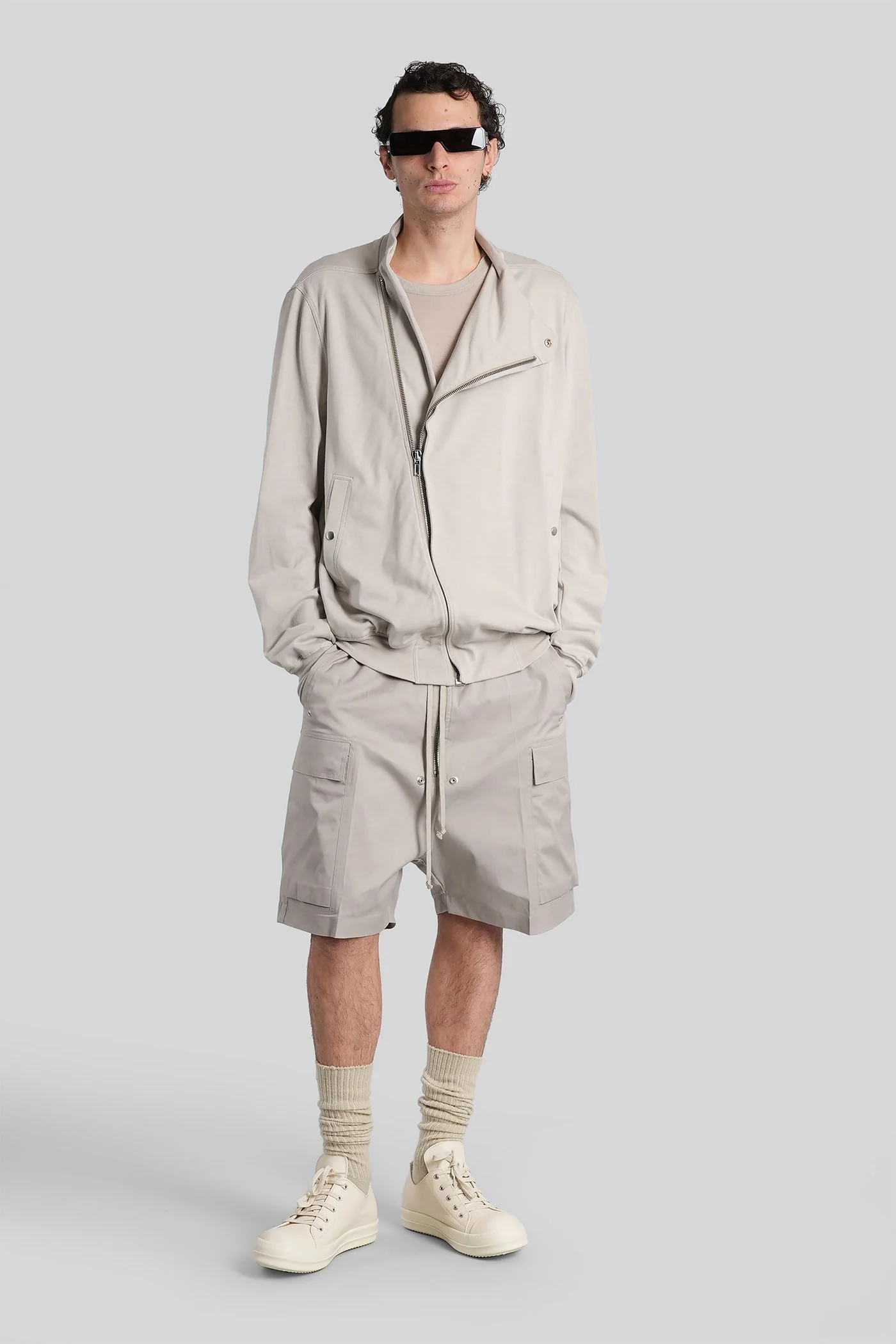 Hollywood flight Sweatshirt in grey cotton - Image 2
