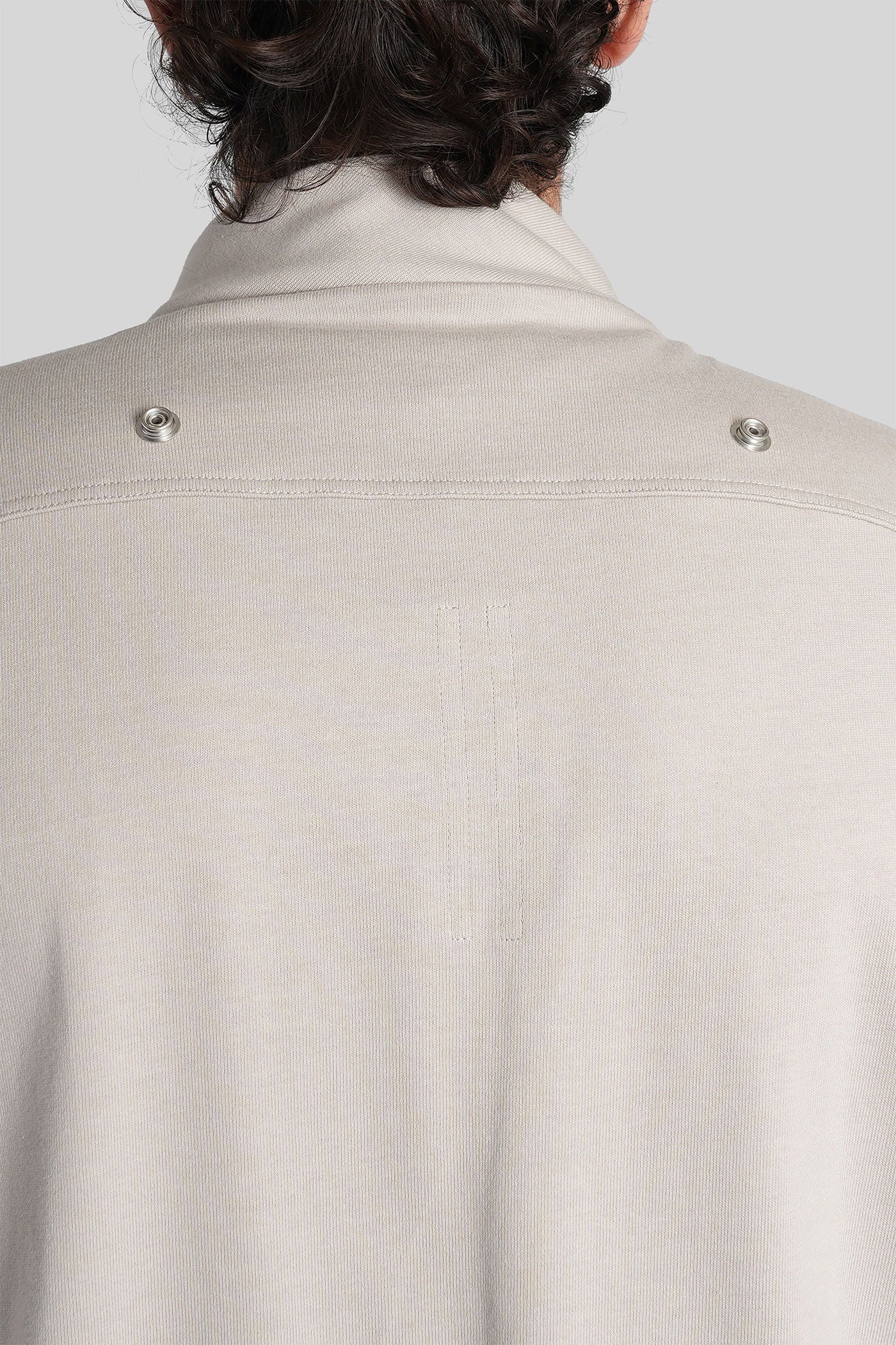 Hollywood flight Sweatshirt in grey cotton - Image 5