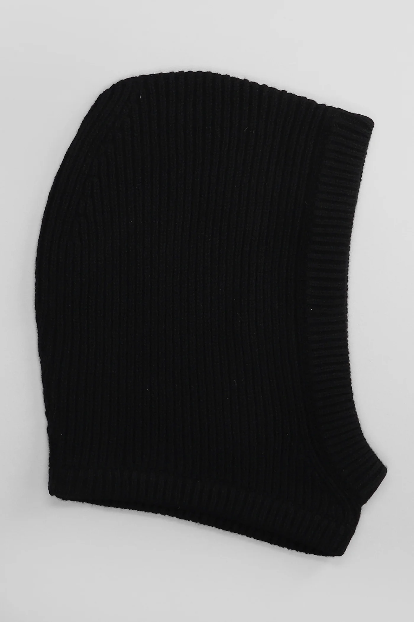 Hood Hats in black cashmere