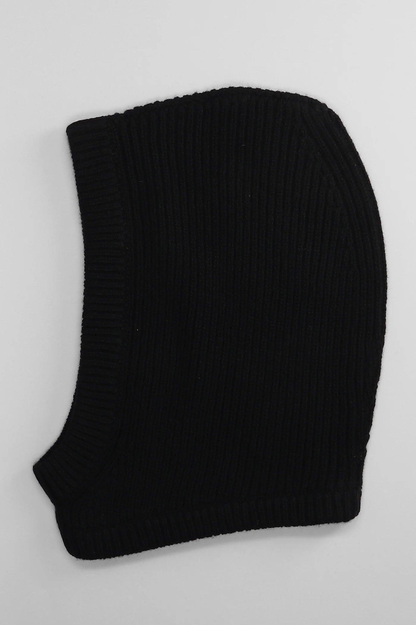 Hood Hats in black cashmere - Image 2