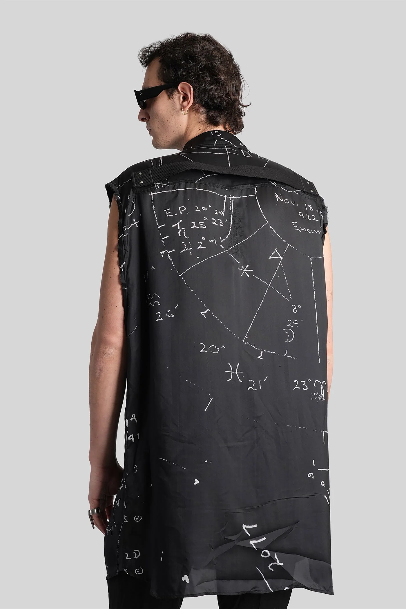 Jumbo sl outershirt Shirt in black viscose - Image 2