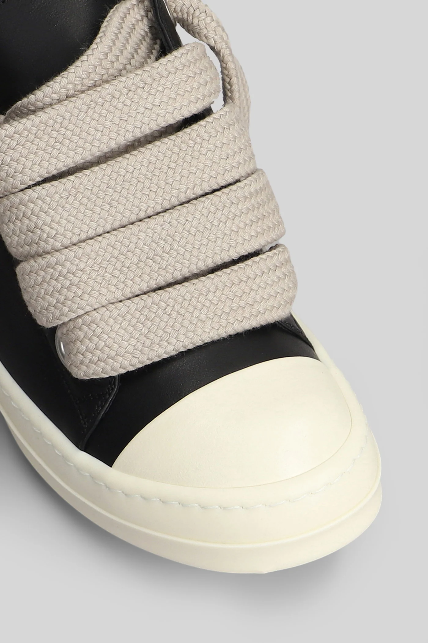 Jumbolace low sneaks Sneakers in black leather - Image 5