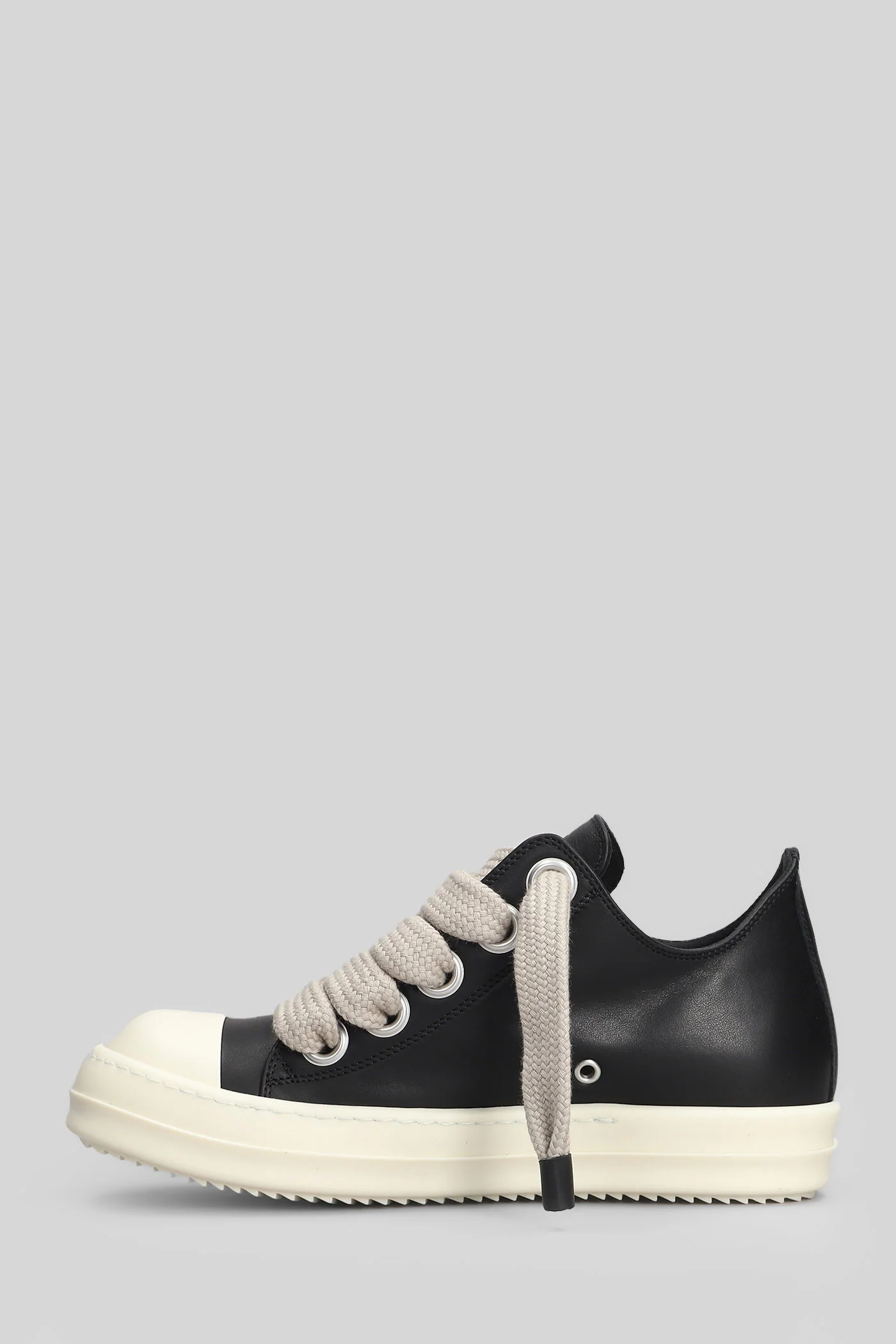 Jumbolace low sneaks Sneakers in black leather - Image 3