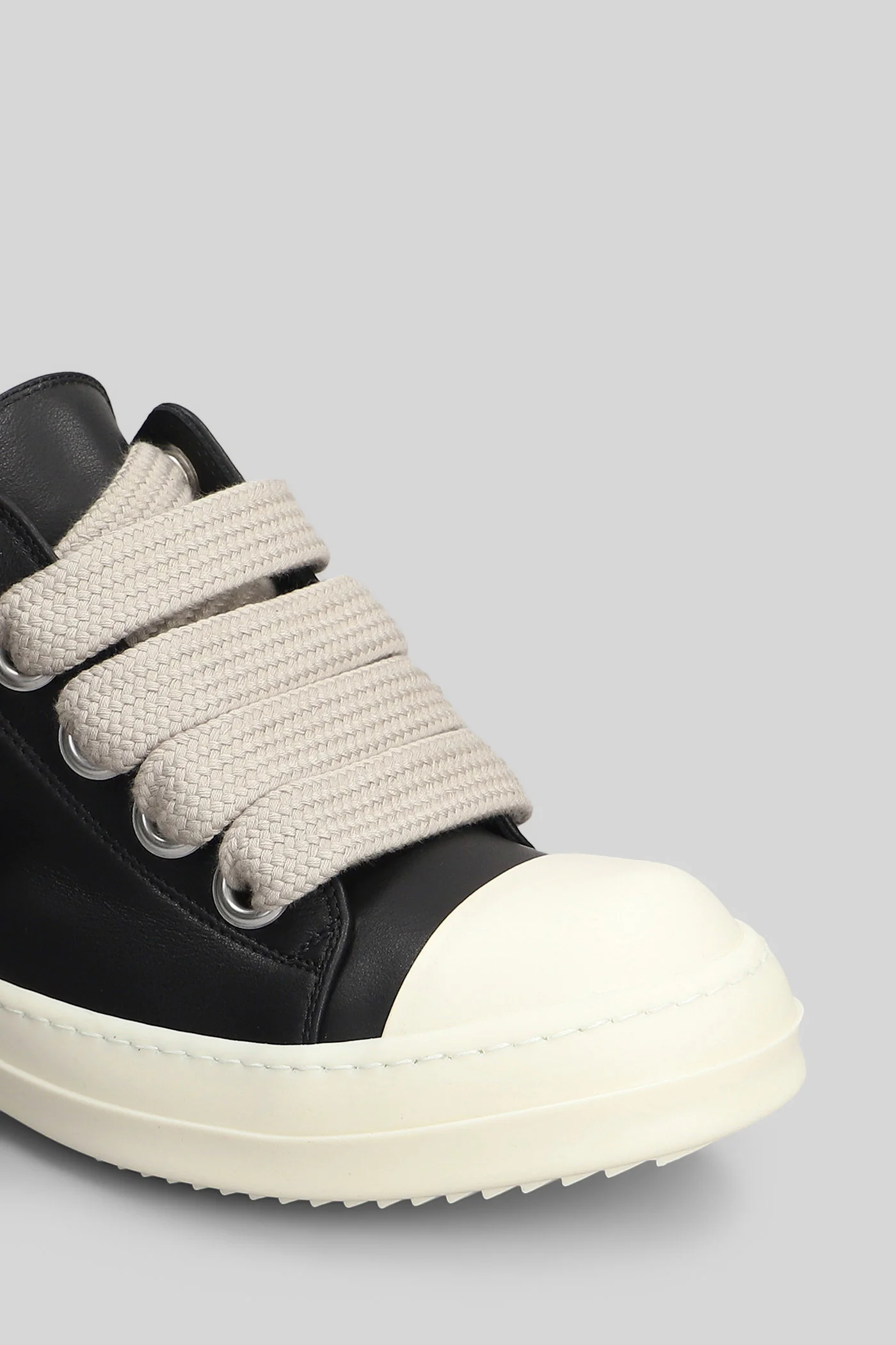 Jumbolace low sneaks Sneakers in black leather - Image 5