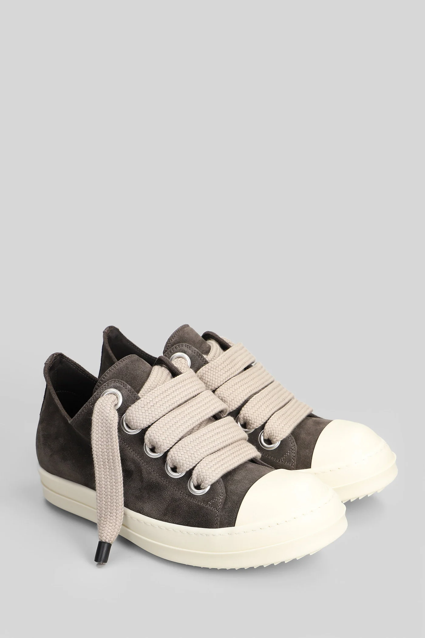 Jumbolace low sneaks Sneakers in grey suede - Image 2