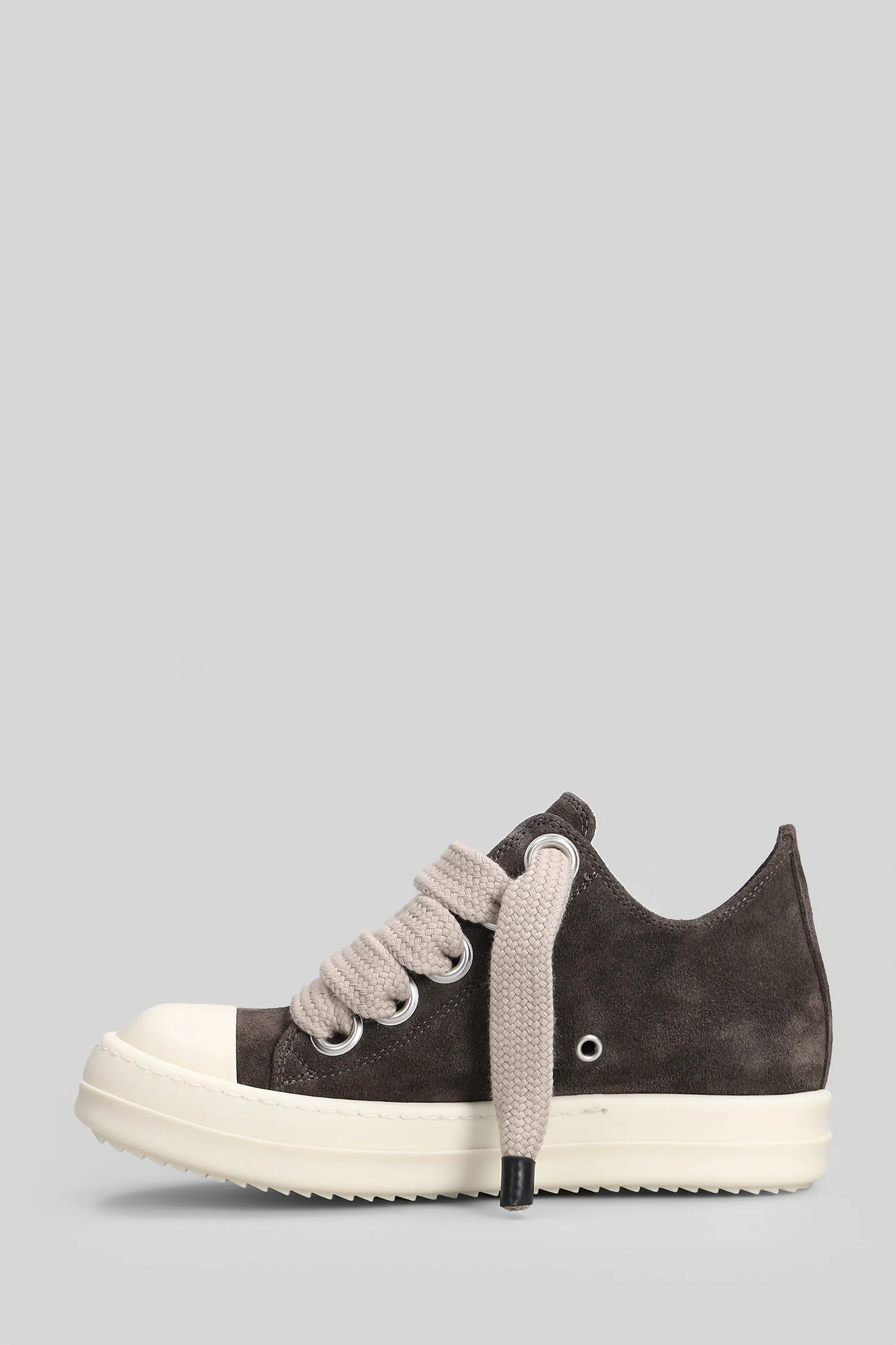 Jumbolace low sneaks Sneakers in grey suede - Image 3