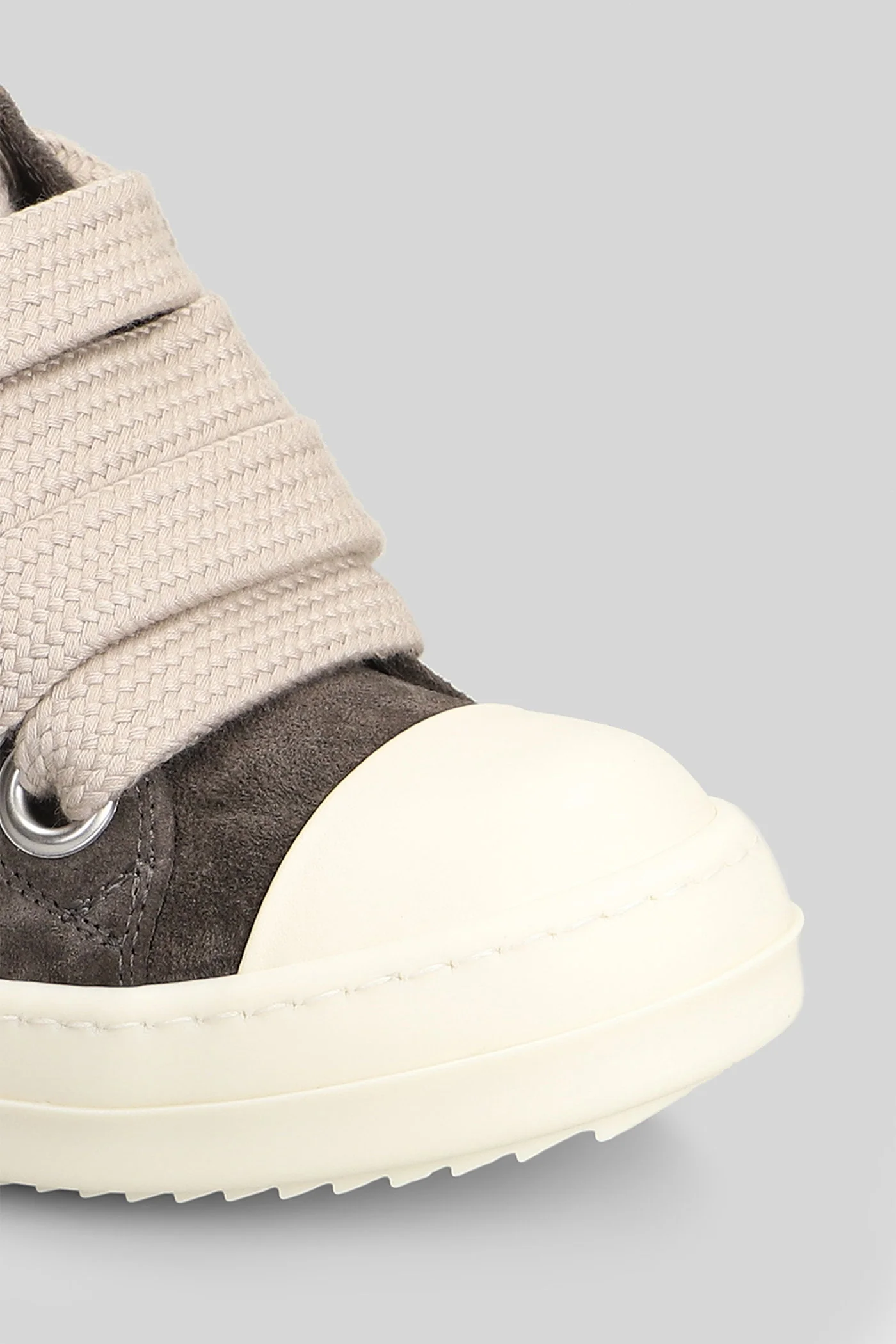 Jumbolace low sneaks Sneakers in grey suede - Image 5
