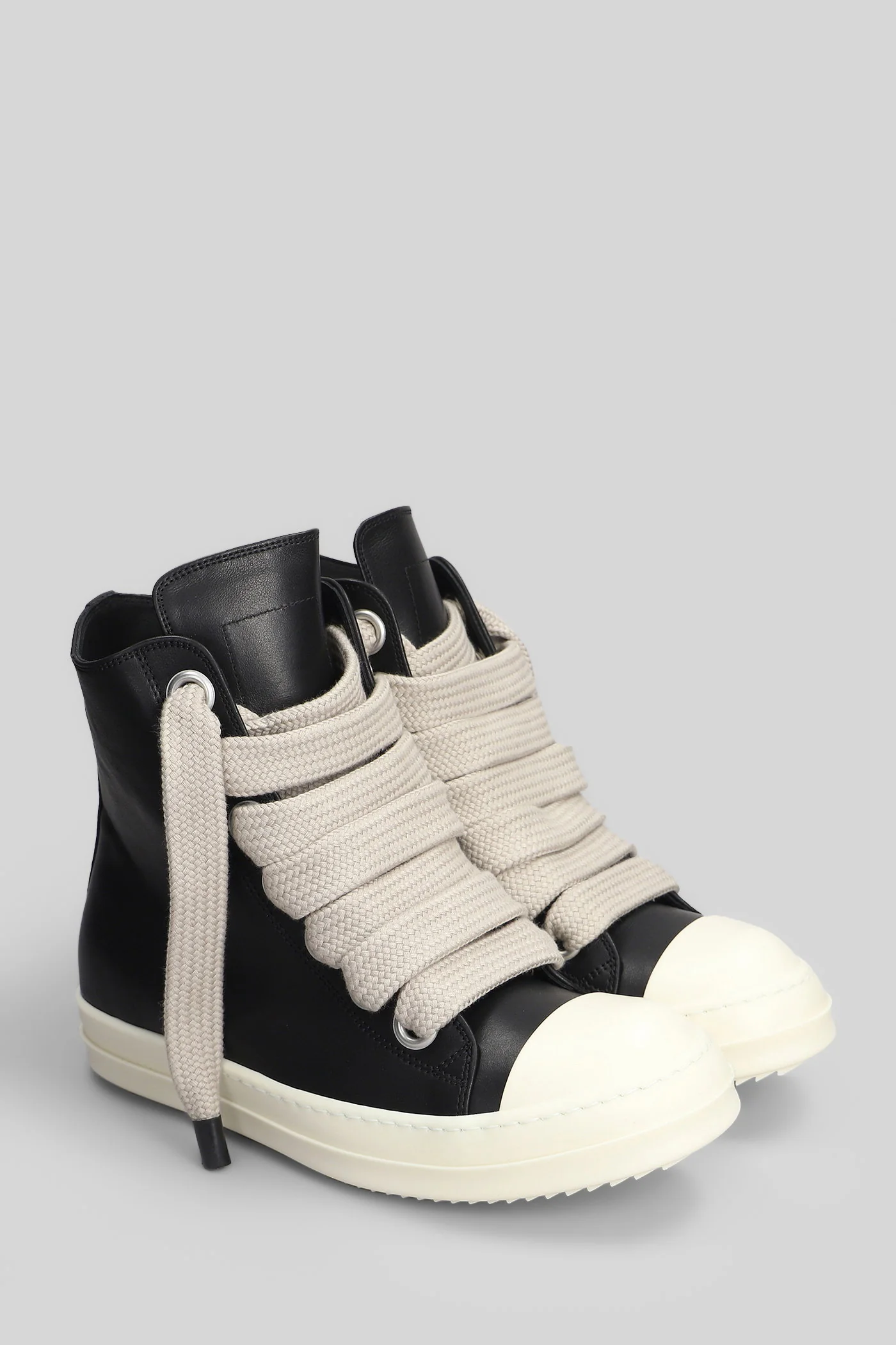 Jumbolace sneaks Sneakers in black leather - Image 2