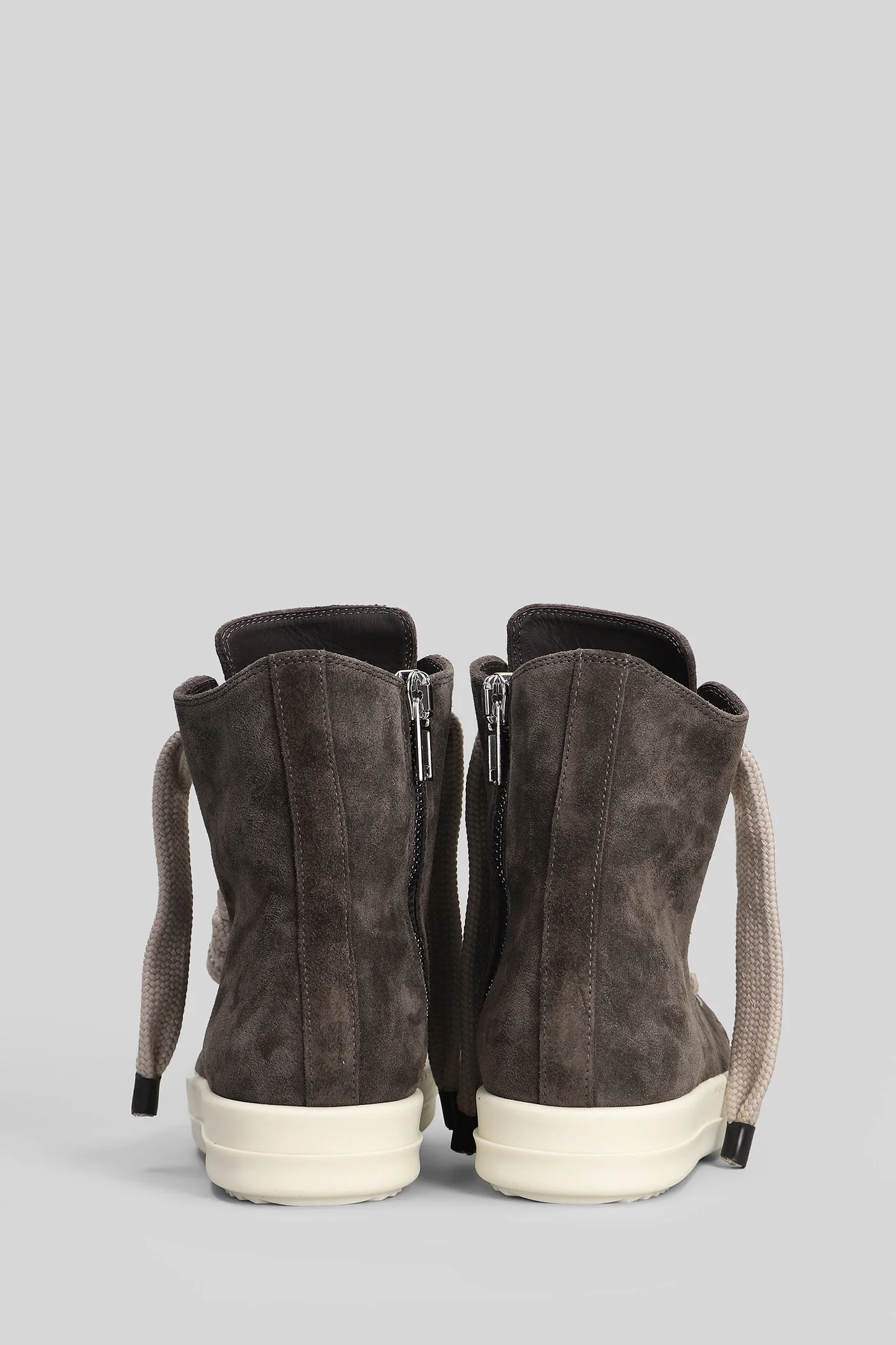 Jumbolace sneaks Sneakers in grey suede - Image 4