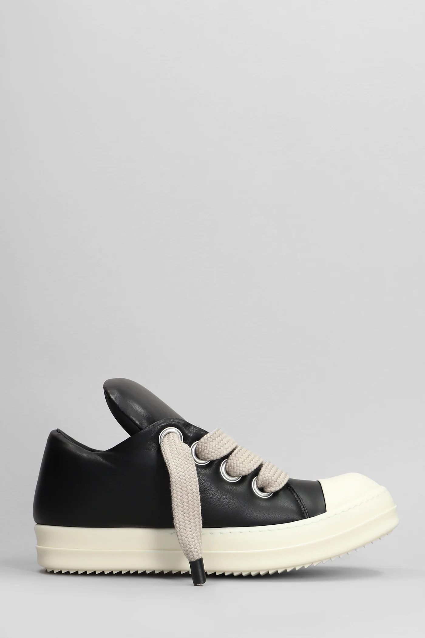 Jumbolaced low sneak Sneakers in black leather